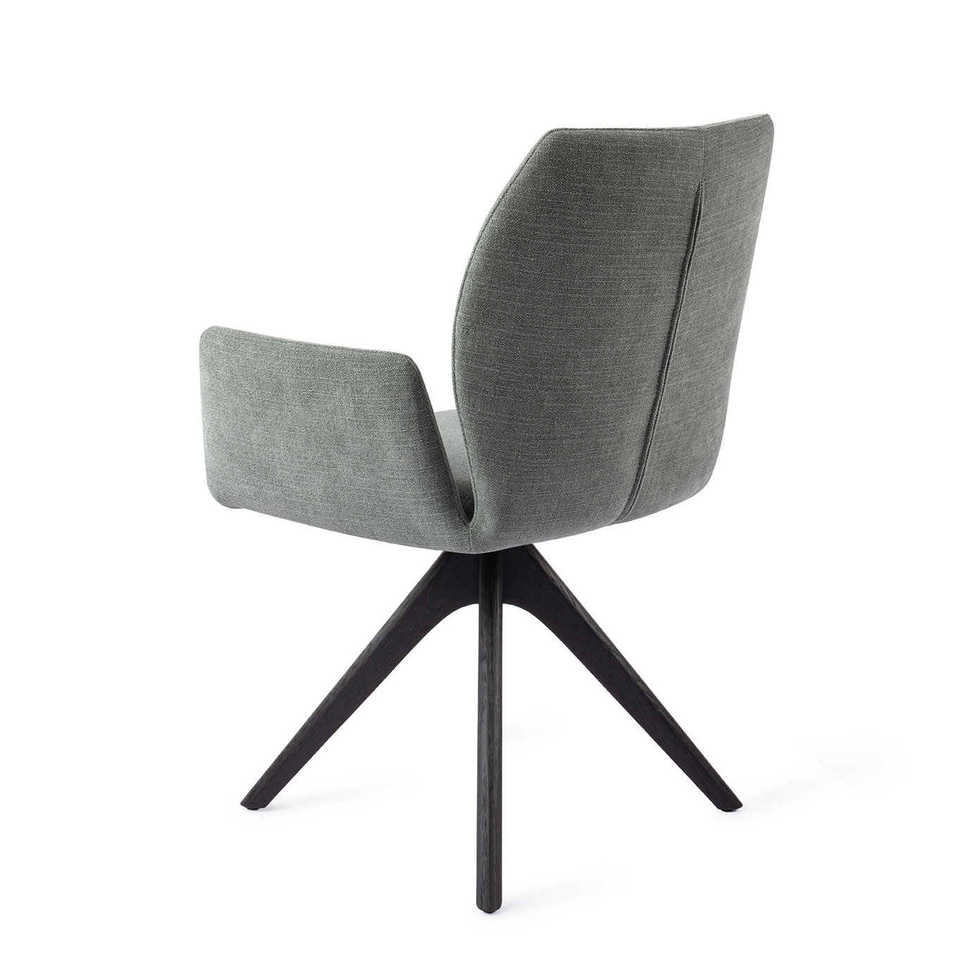 Jesper Home Esszimmerstuhl Misaki Breezy Blue Revolve Eiche Schwarz