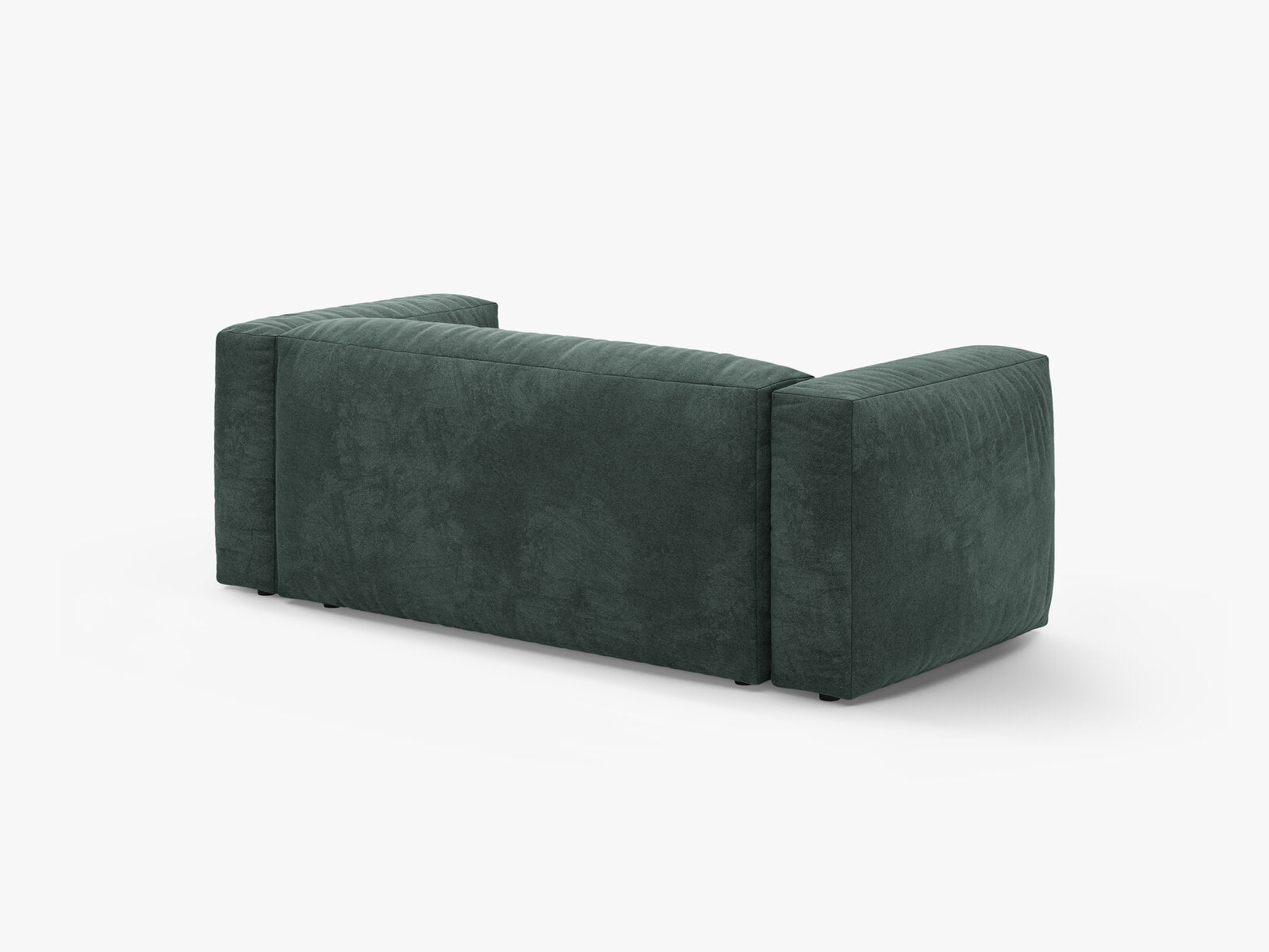 Micadoni Martina Sofa 2-Sitzer Samt Vogue Petrol
