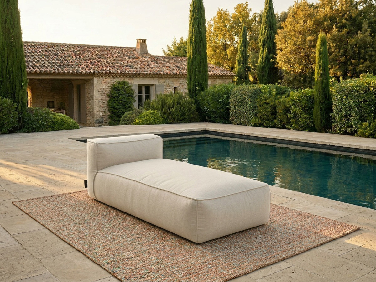Bobochic Giulia Méridienne-Modul Stoff Beige