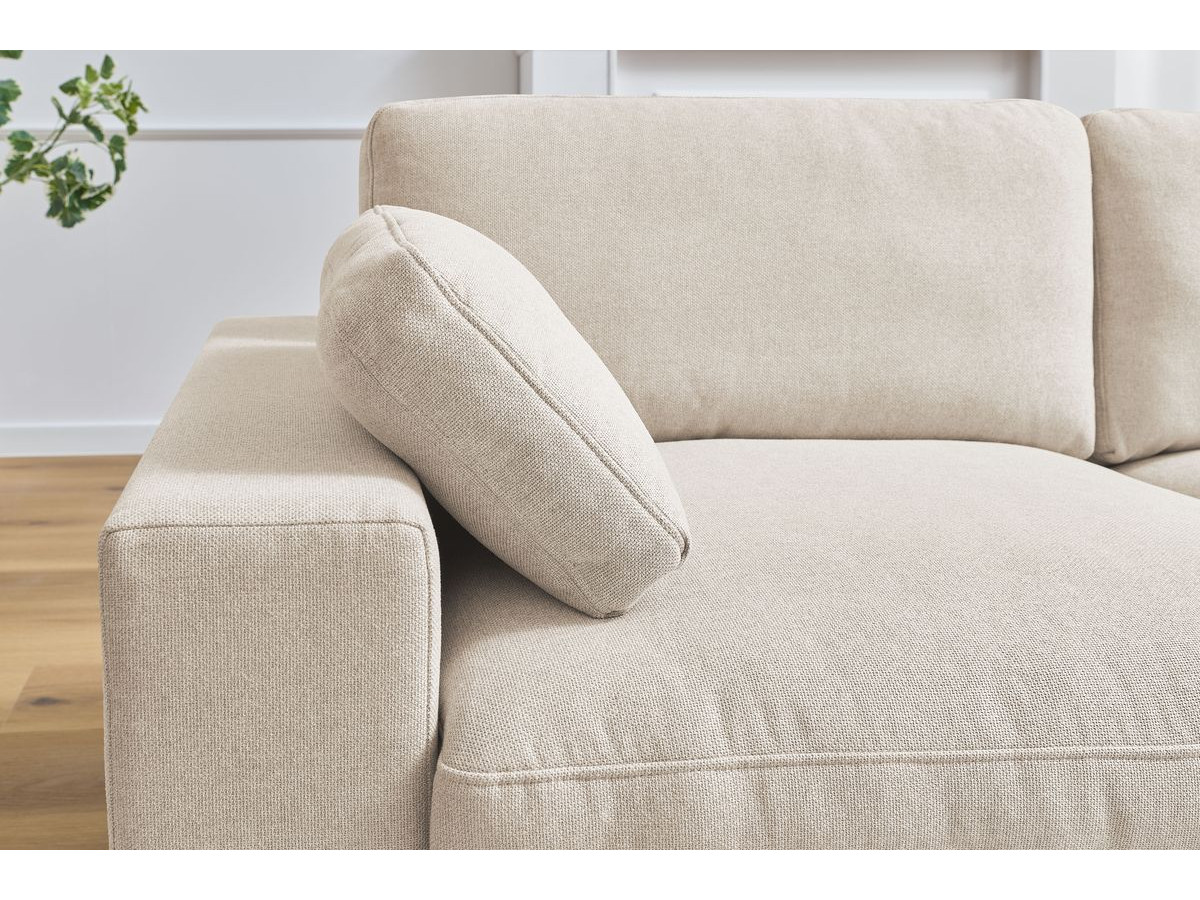 Bobochic Belair Sofa 4-Sitzer Stoff Beige