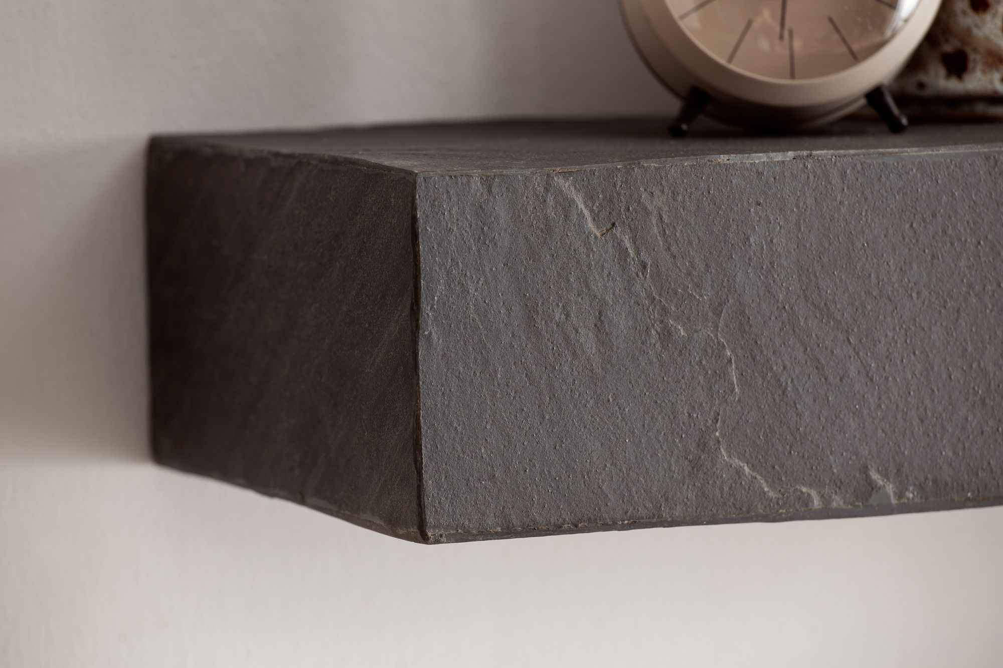 Wandregal Bodo Mango Massivholz Grau Breite 120 cm