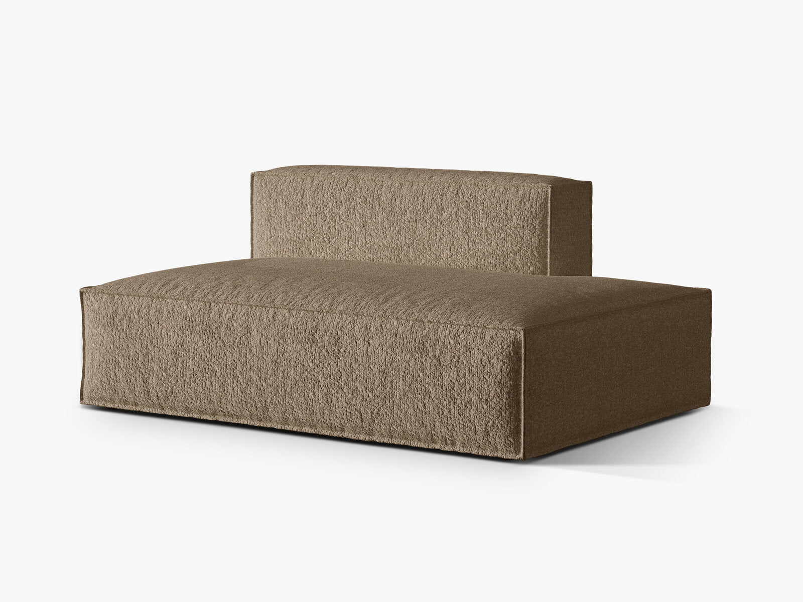 Micadoni Modul Nuria 3-Sitzer Rechts Boucle Cappuccino