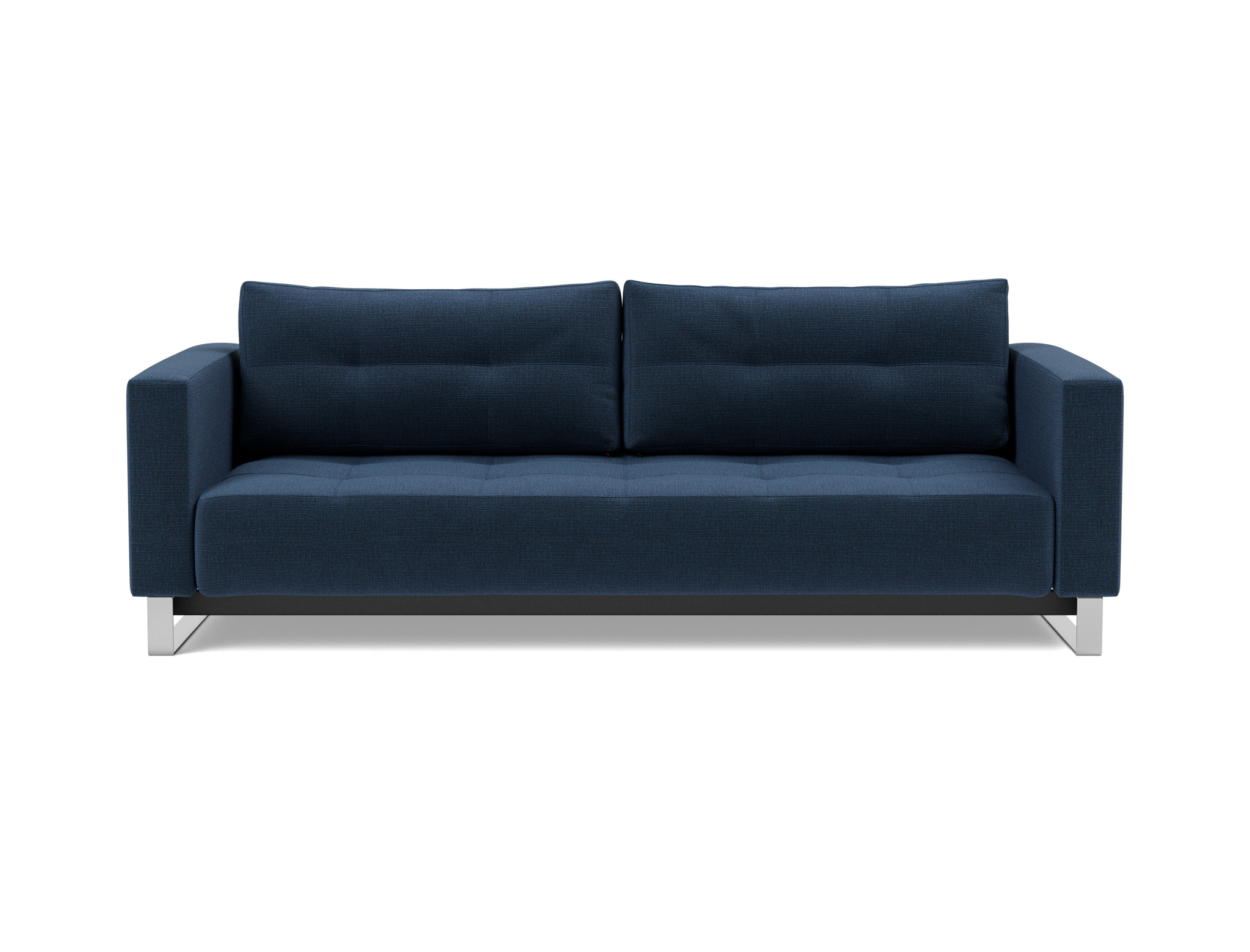 Schlafsofa Cassius D.E.L. Chenille Esina 414-Indigo-Blue