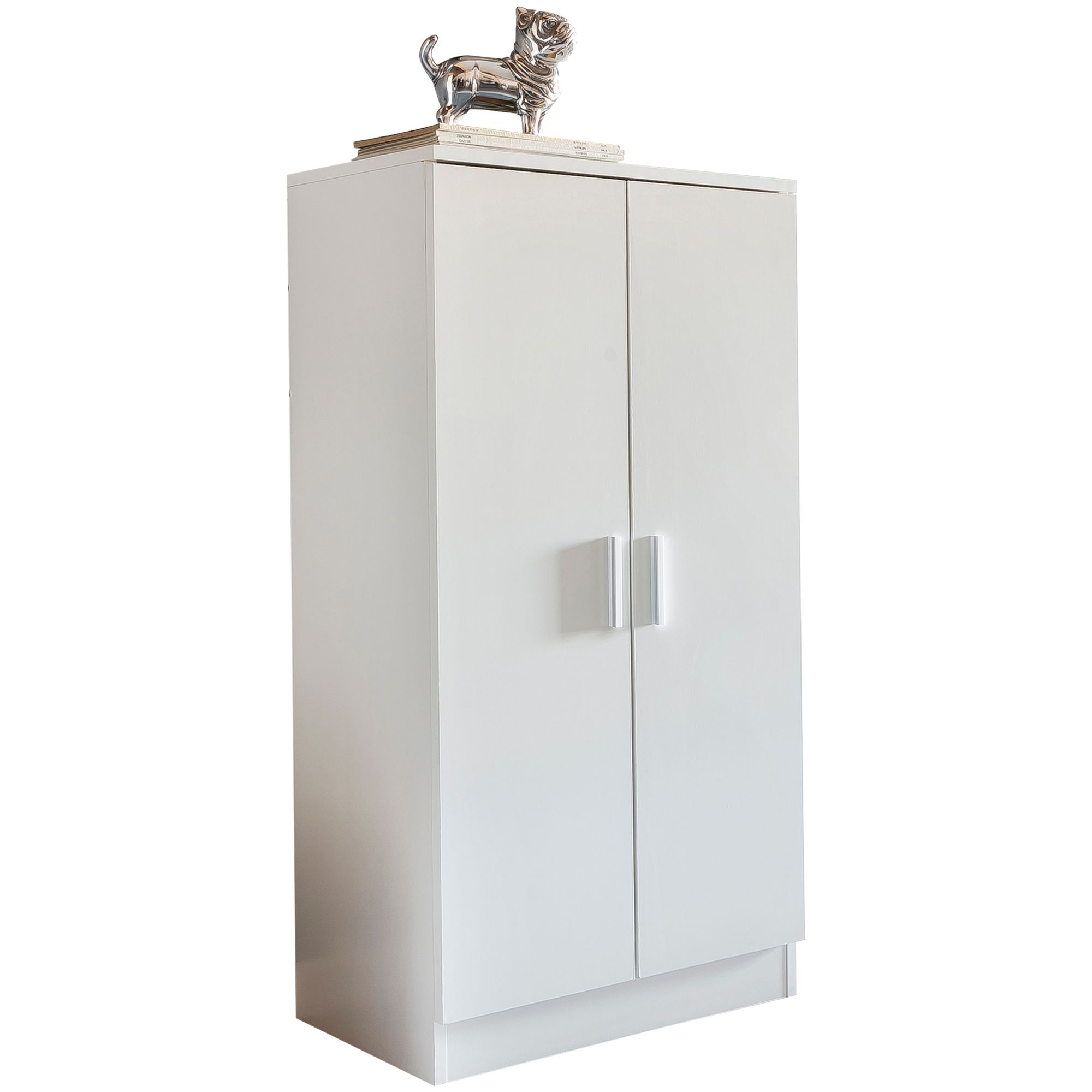 Schuhschrank Marstrand Weiß 55 × 35 × 108 cm