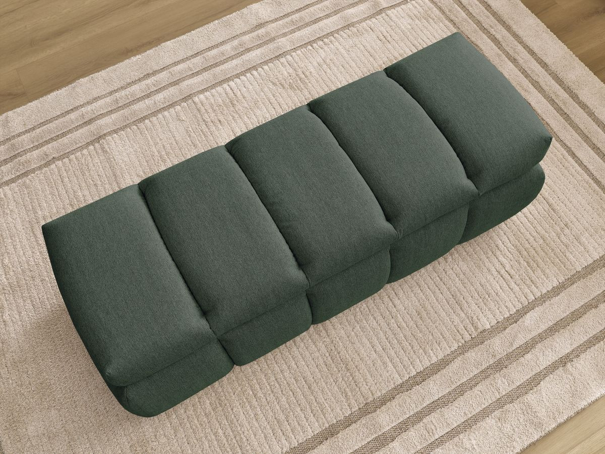 Bobochic Denali Bettbank 144 × 54 cm Stoff Grün
