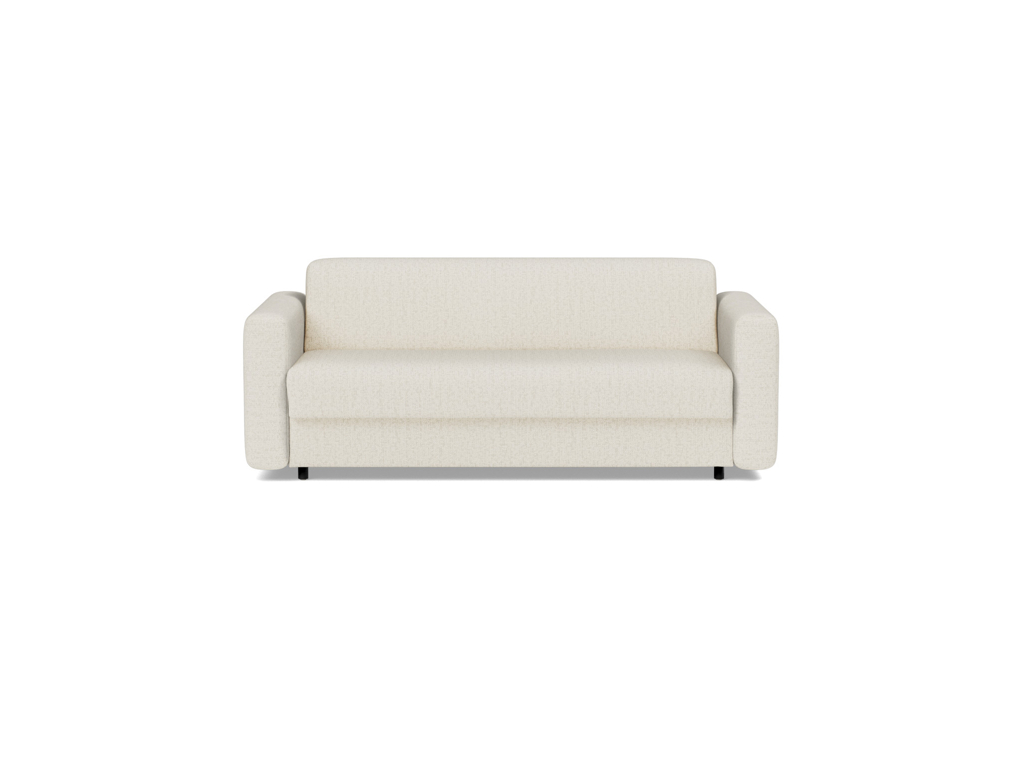 Schlafsofa Killian mit Memory-Matratze 140 Boucle Skandi 531-Off-White