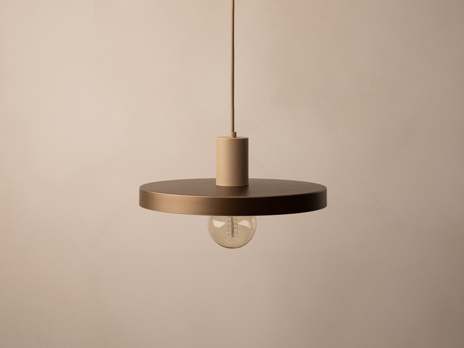 Micadoni Ori Pendelleuchte Ø 30 cm Sabia / Braun
