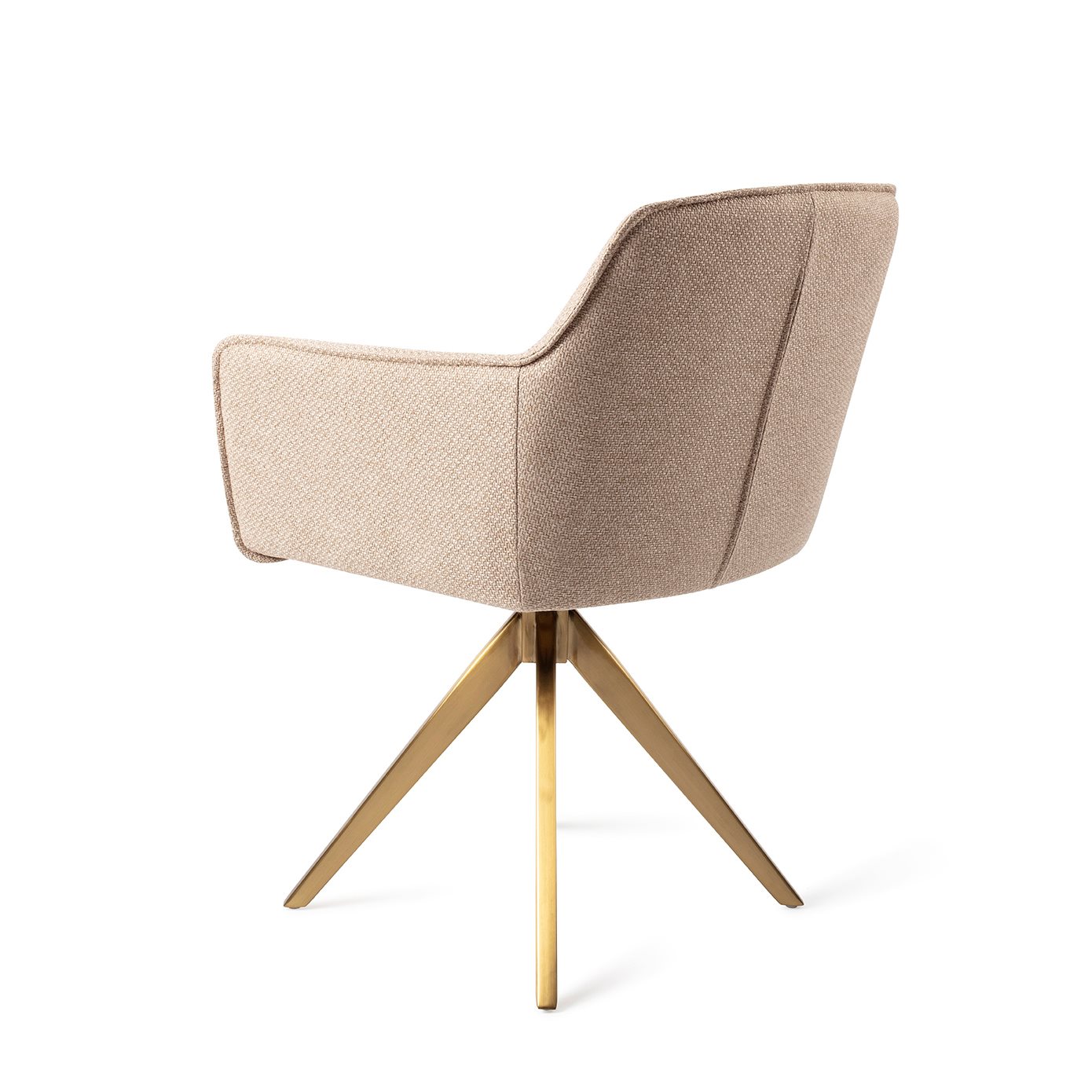 Jesper Home Esszimmerstuhl Hofu Wild-Walnut Turn Gold