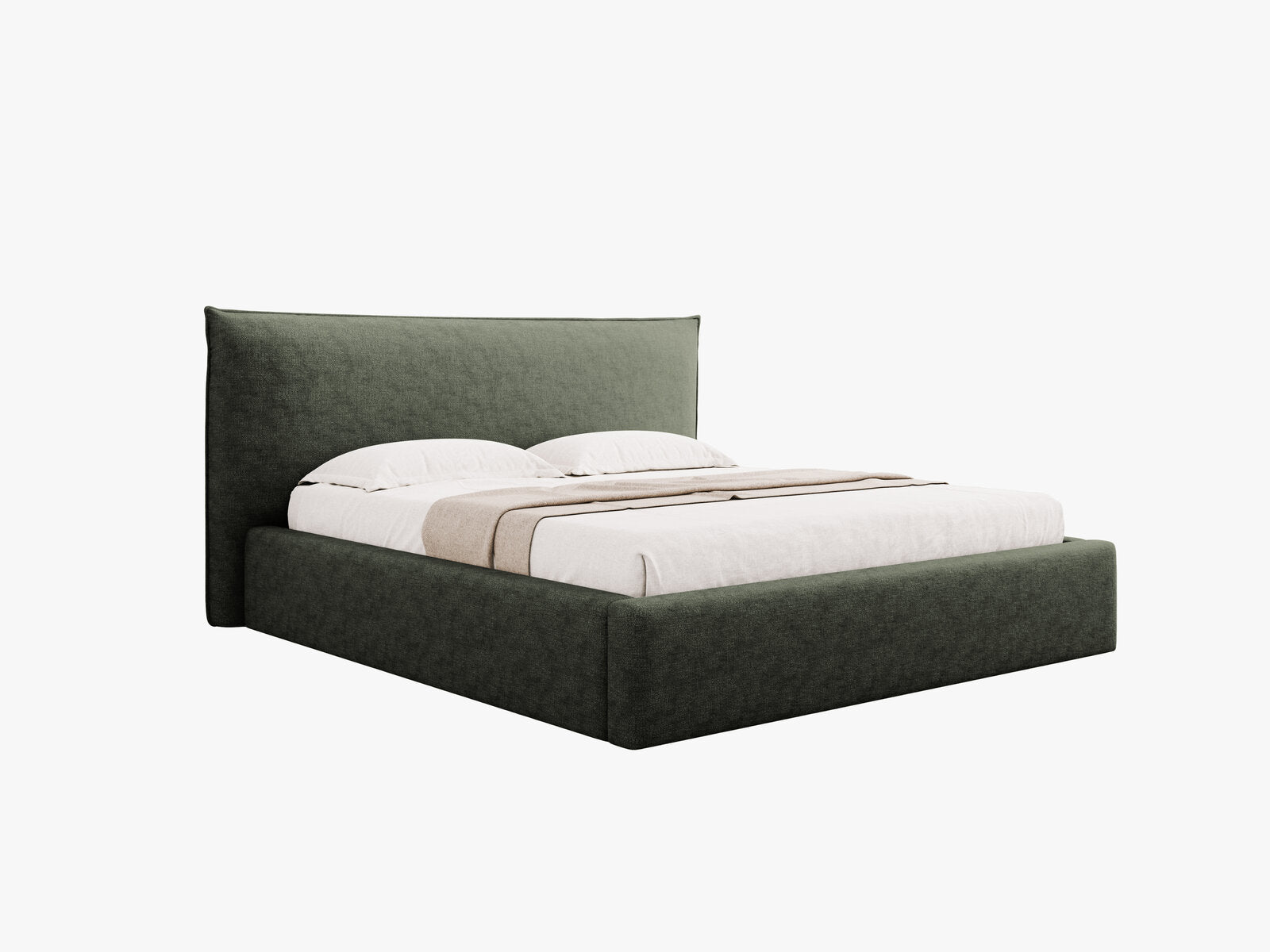 Micadoni Bett Kaelle Chenille Perfect Harmony Grün