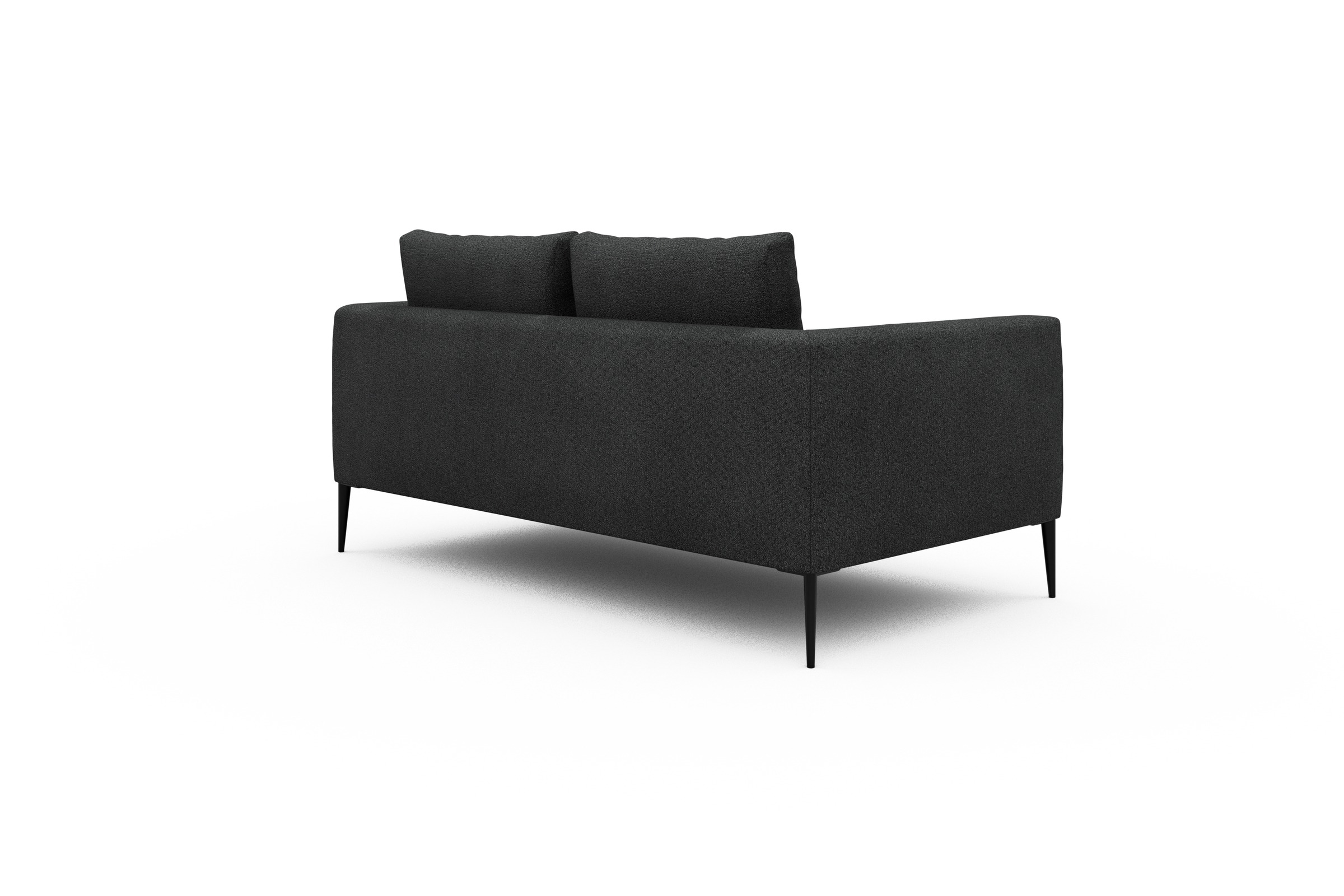 Sofa Paul 2-Sitzer Boucle-Charcoal