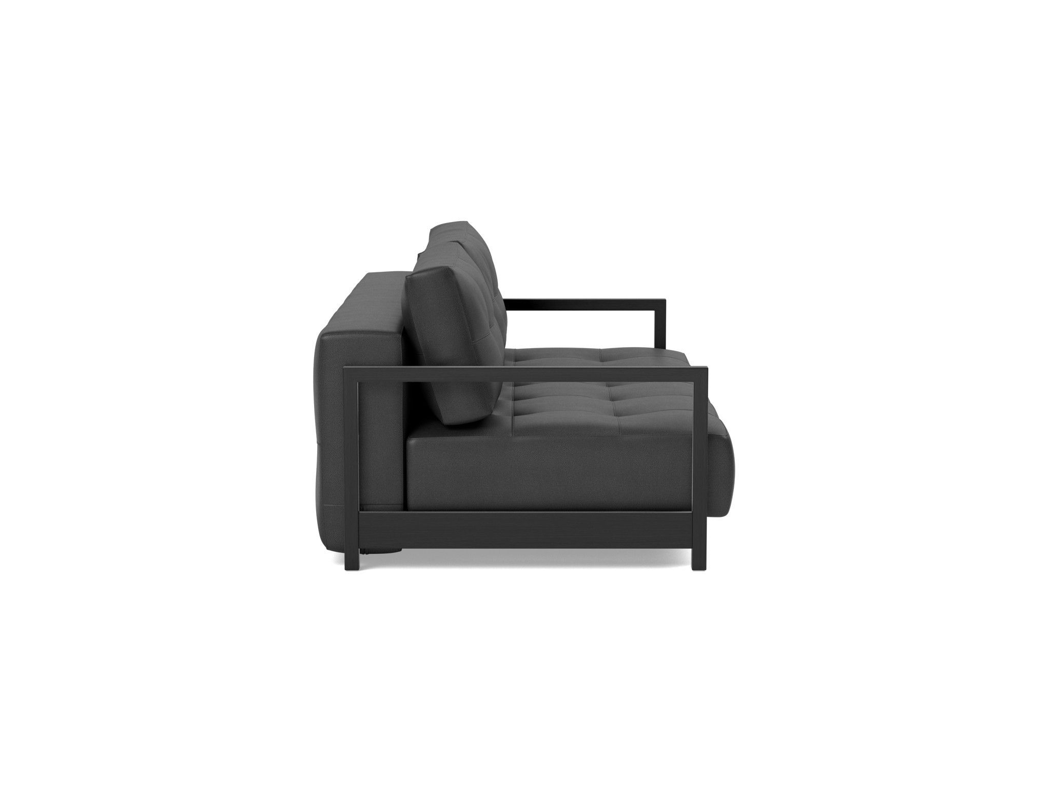 Schlafsofa Bifrost D.E.L. Lederoptik Faunal 550-Black