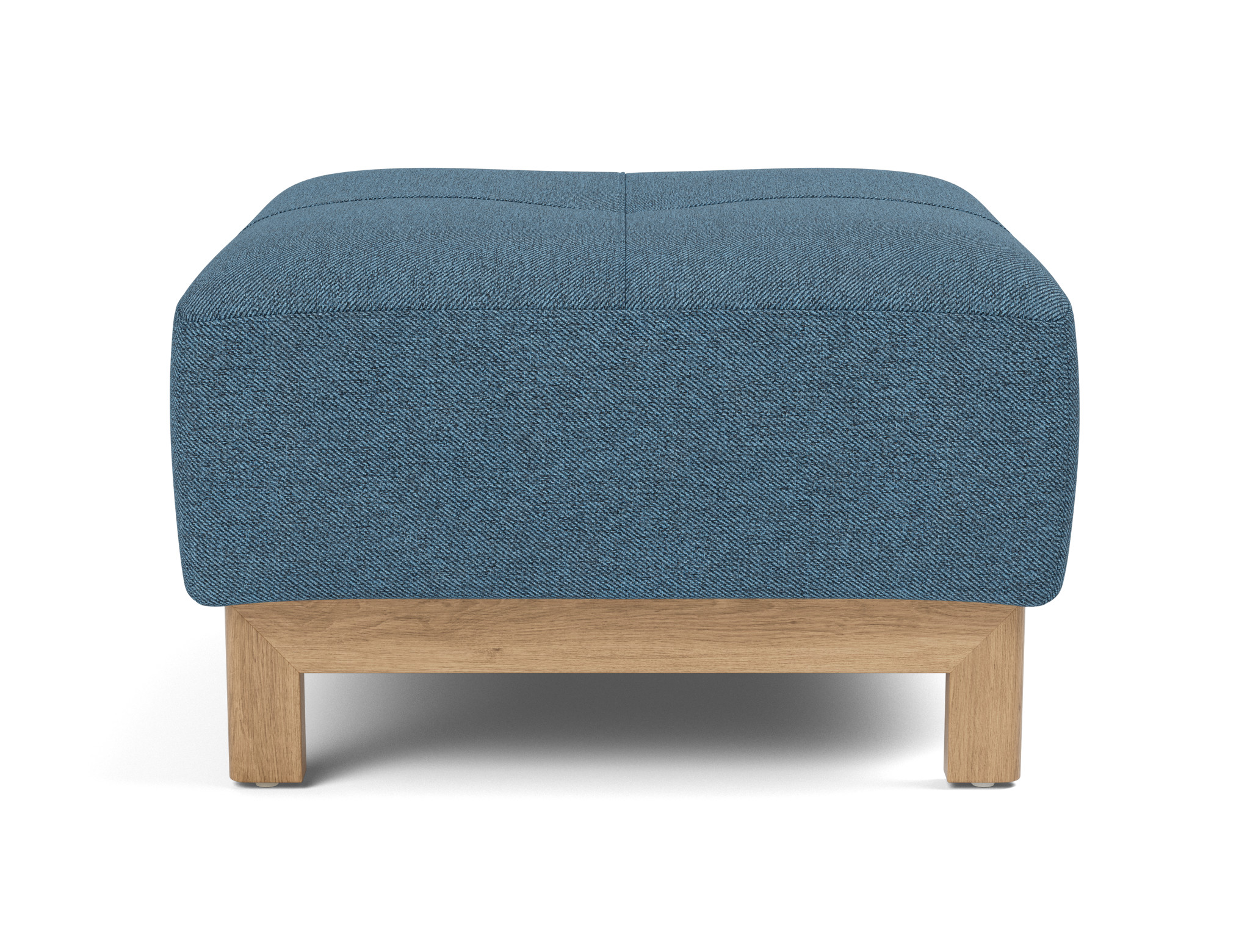Hocker Pyxis Strukturierter Stoff Weda 302-Weda-Blue