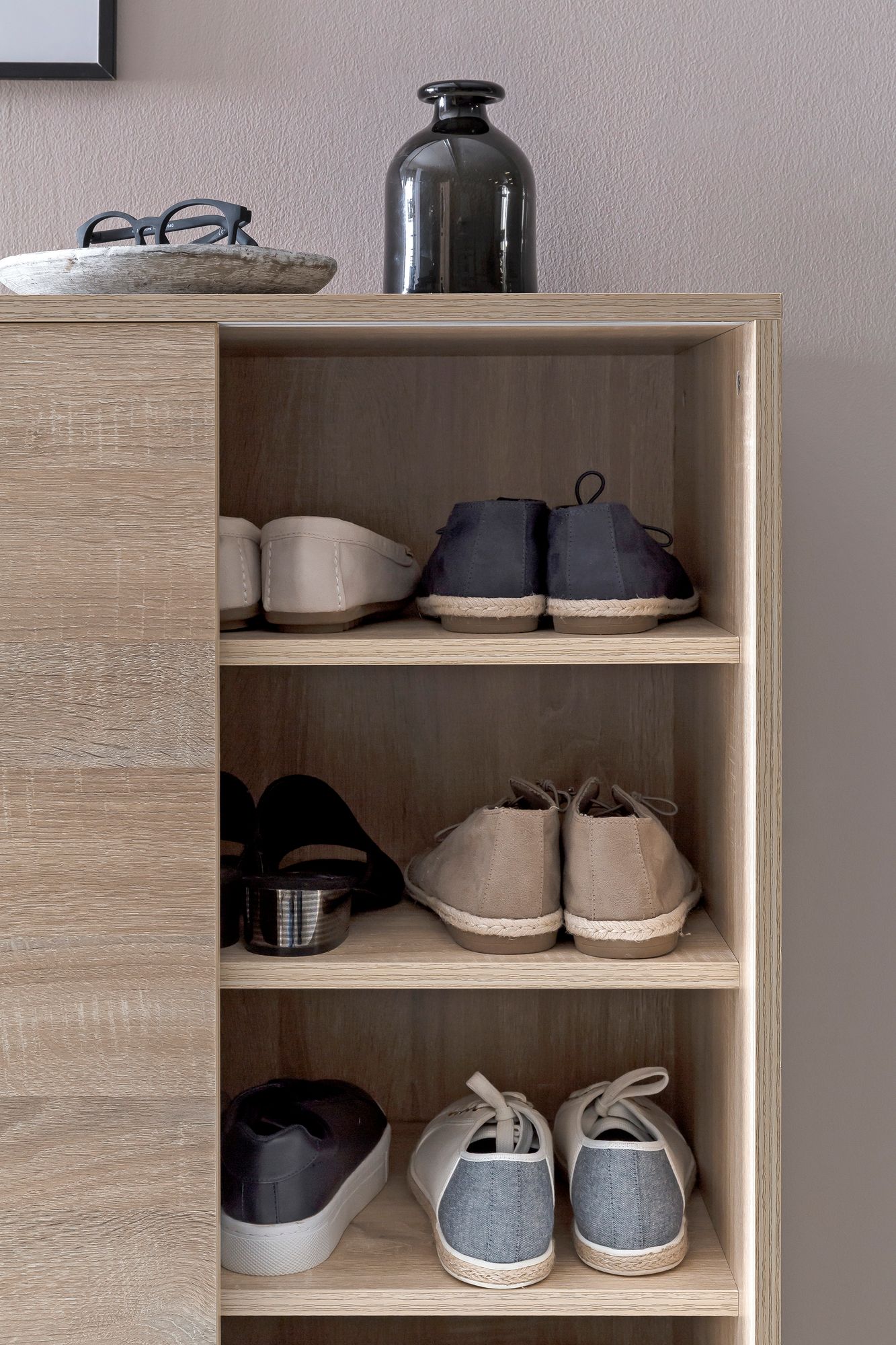 Schuhschrank Finstad Braun 100 × 37,5 × 108 cm