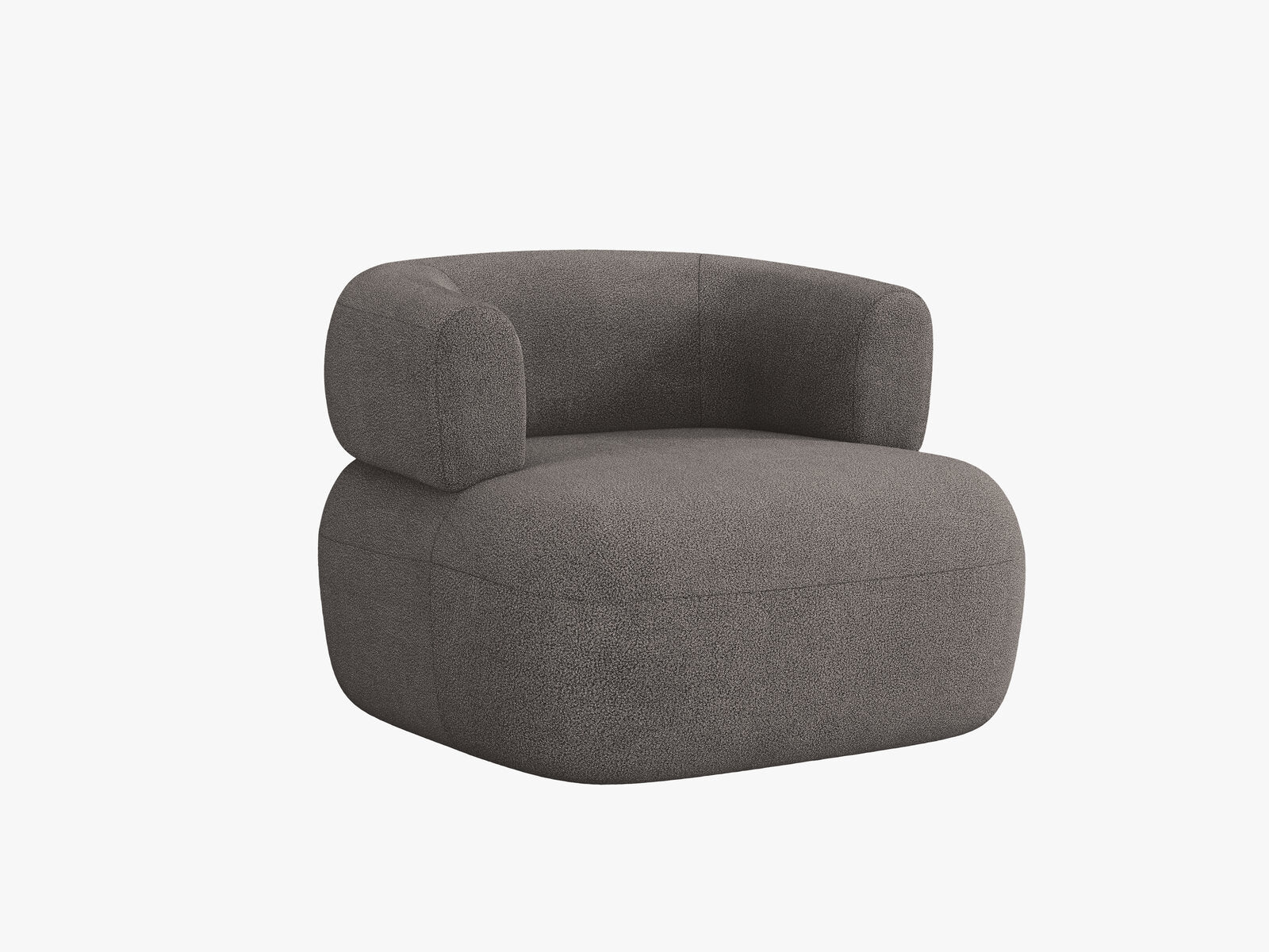 Micadoni Sessel Jenny Boucle Now or Never Grau