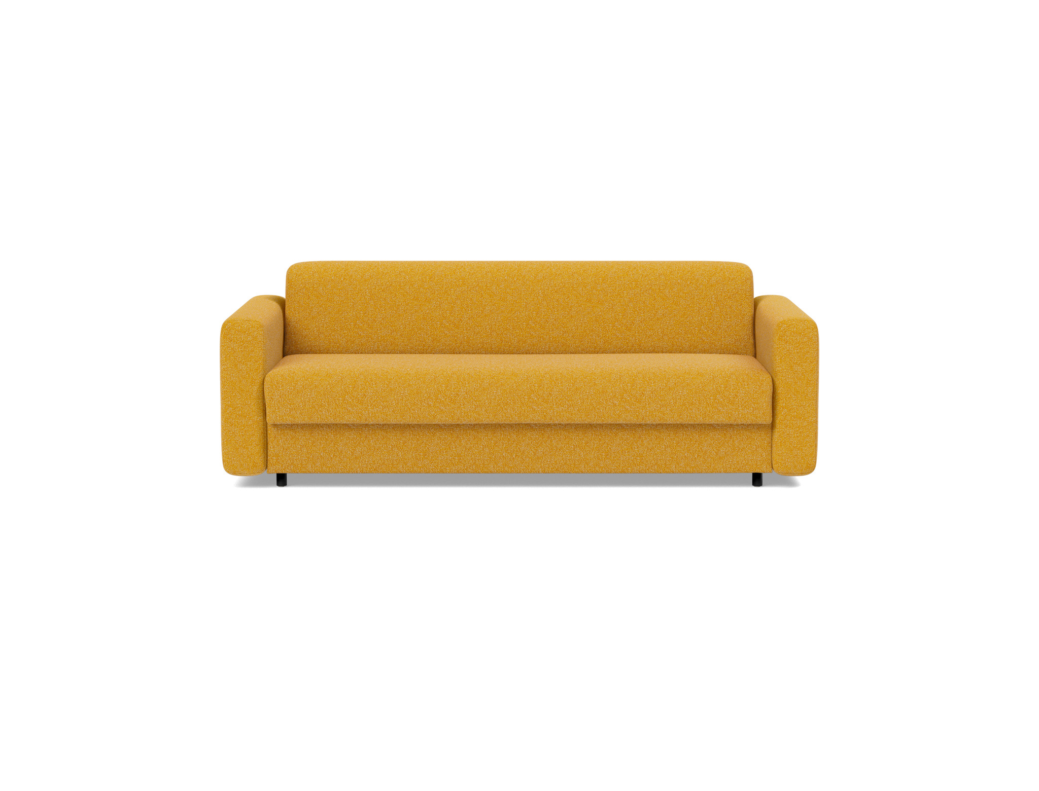Schlafsofa Killian mit Memory-Matratze 160 Boucle Skandi 536-Ochre
