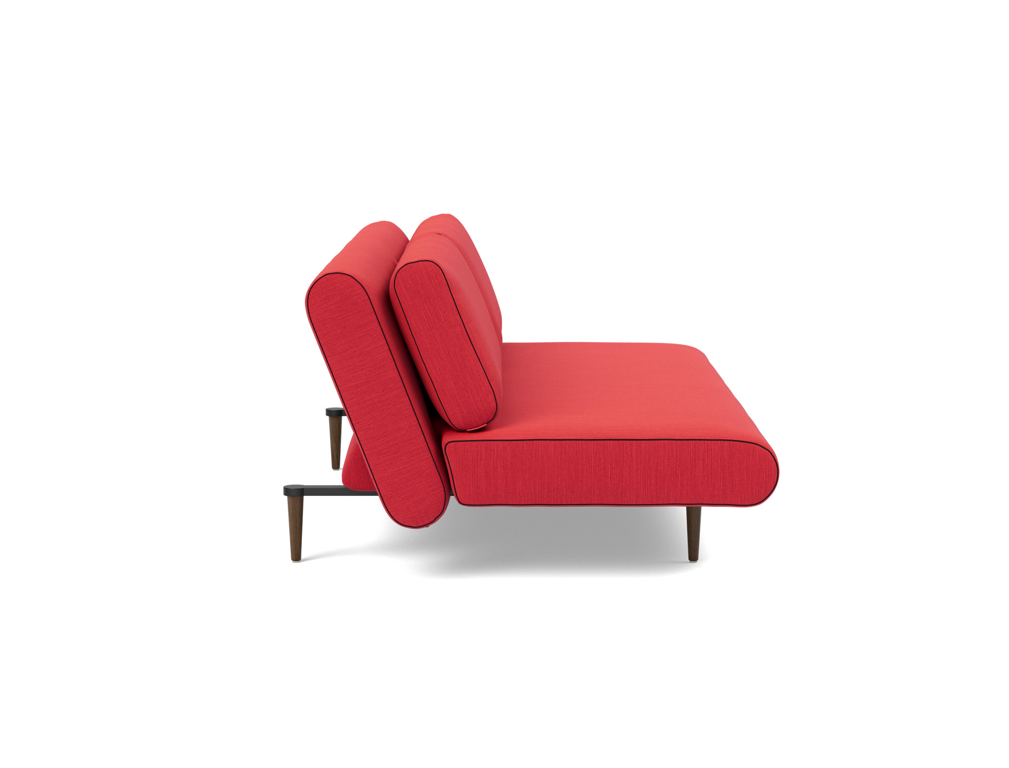 Schlafsofa Unfurl Lounger Flachgewebe Elegance 511-Red