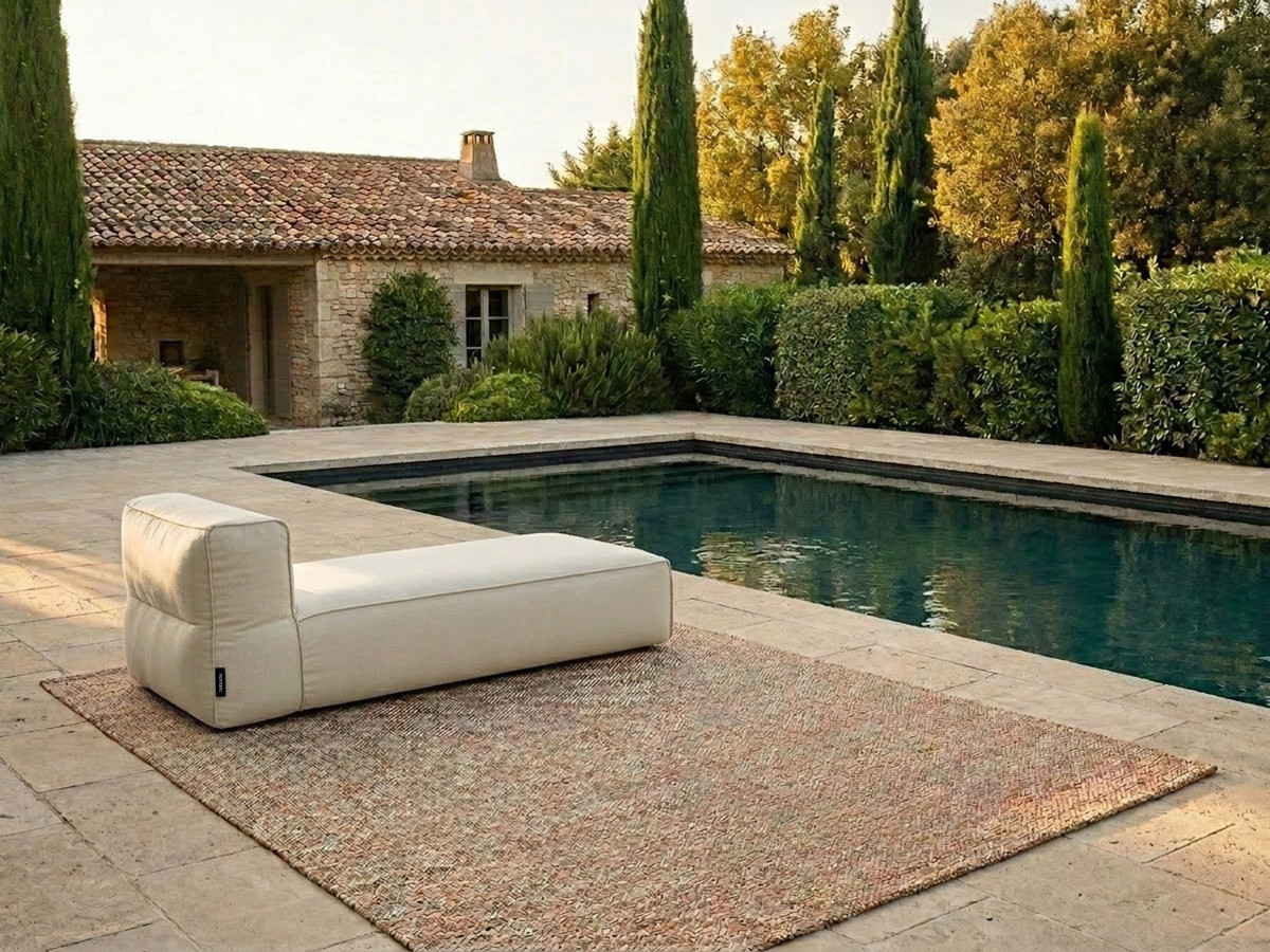 Bobochic Giulia Méridienne-Modul Stoff Beige