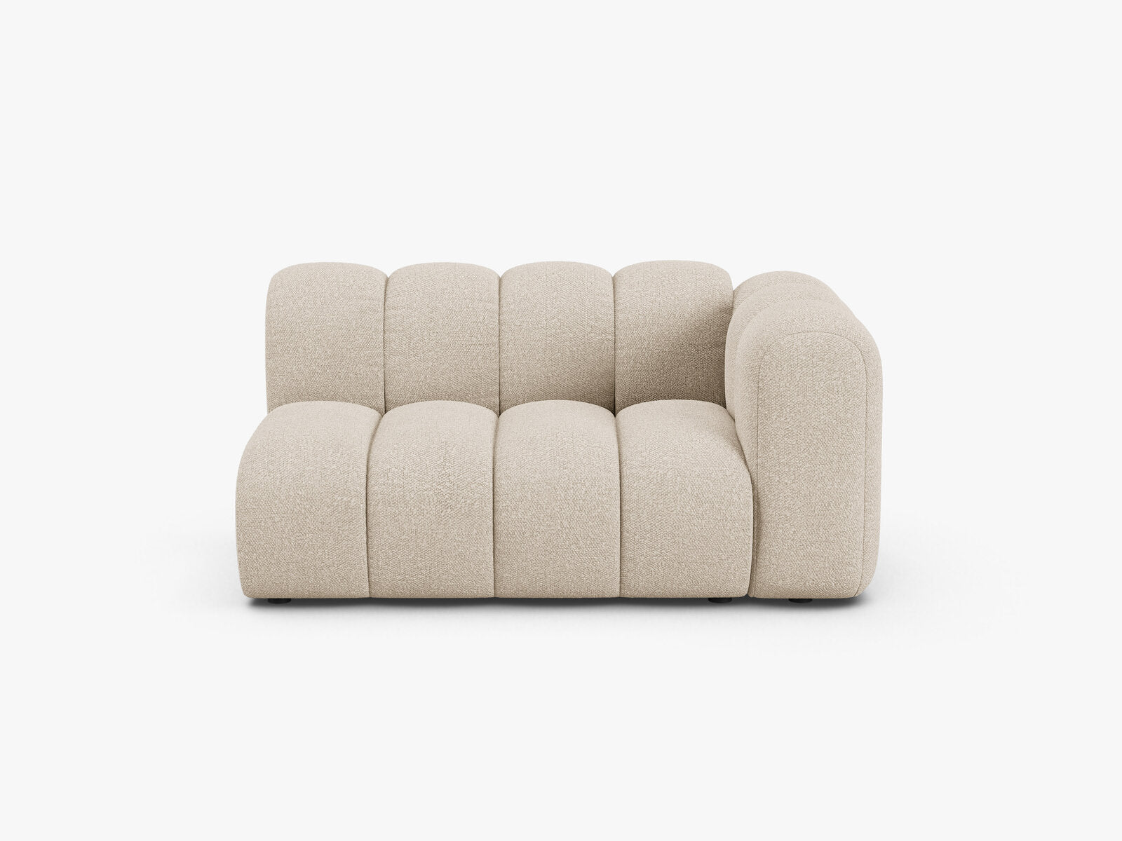 Micadoni Modul Lupine 2-Sitzer Boucle Baloo Beige Rechts
