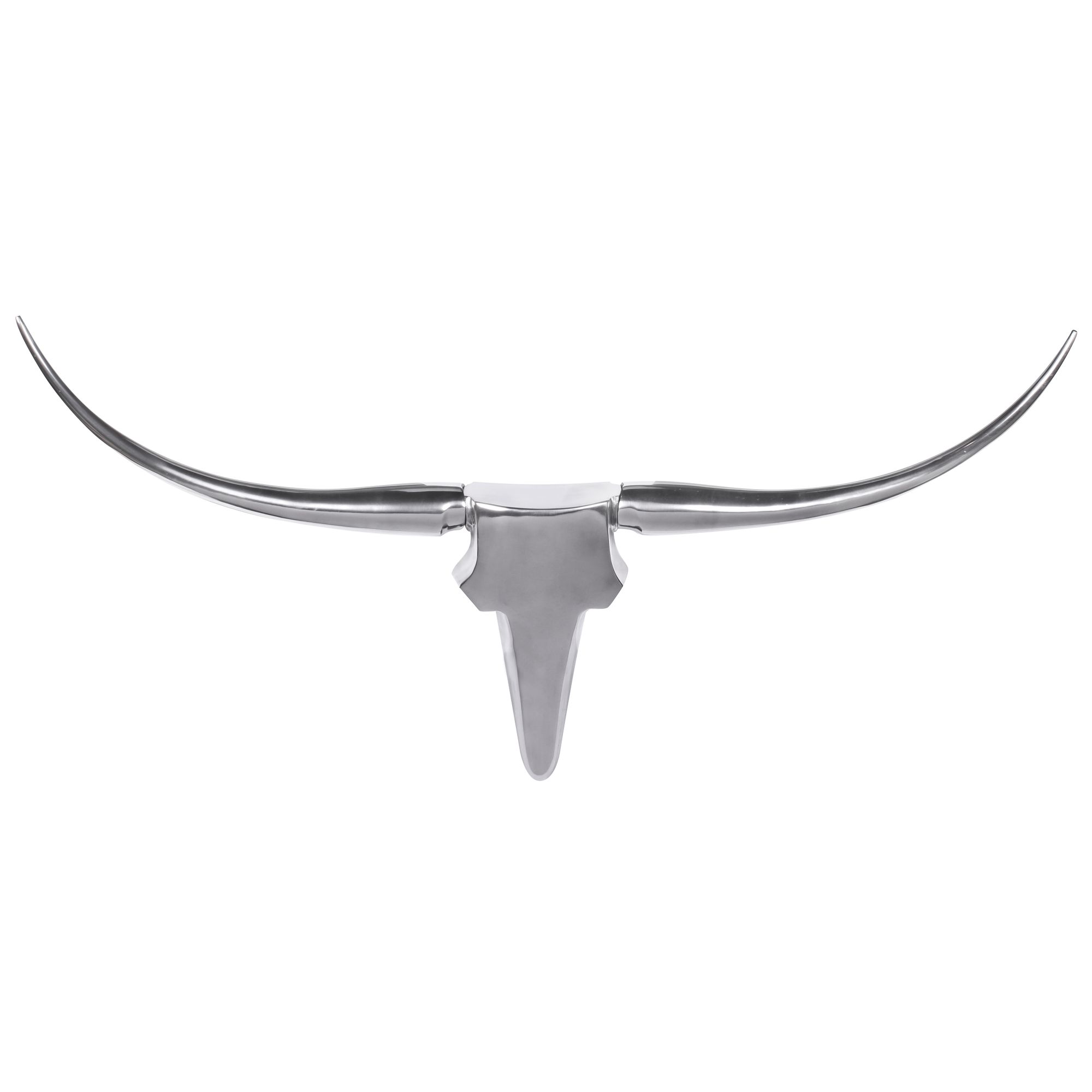 Dekogeweih Vinje Aluminium Silber