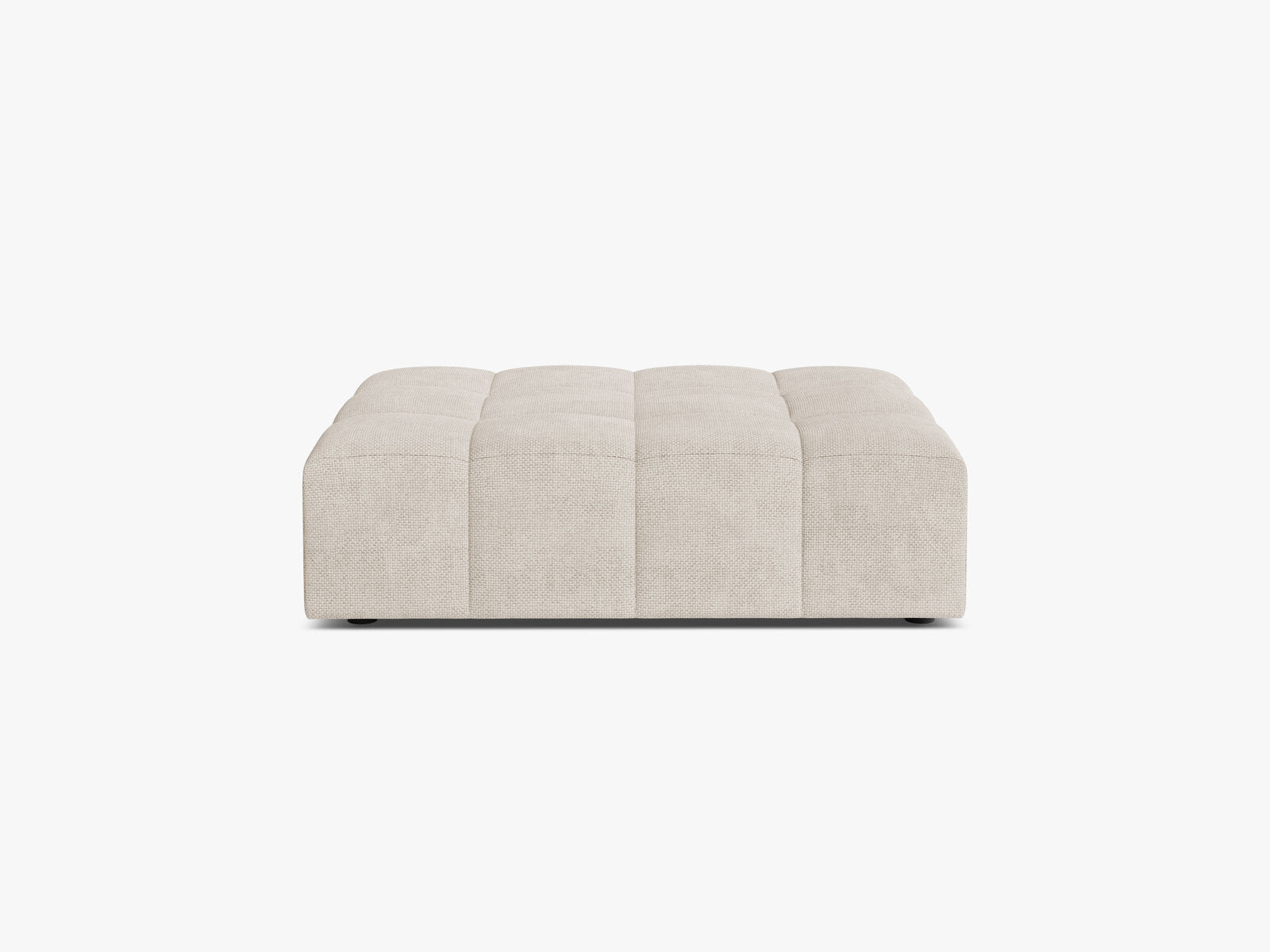 Micadoni Hocker Jennifer 1-Sitzer Chenille Eden Helles Beige