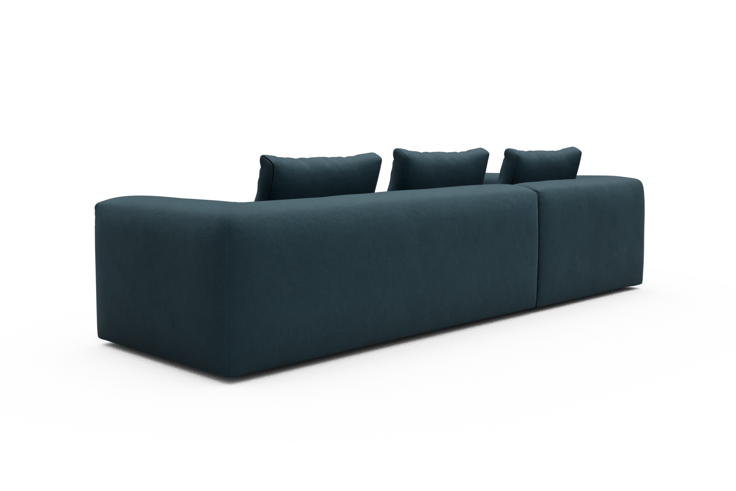 Ecksofa Fred Relax-Ecke links mit 2,5-Sitzer Satya-Indigo