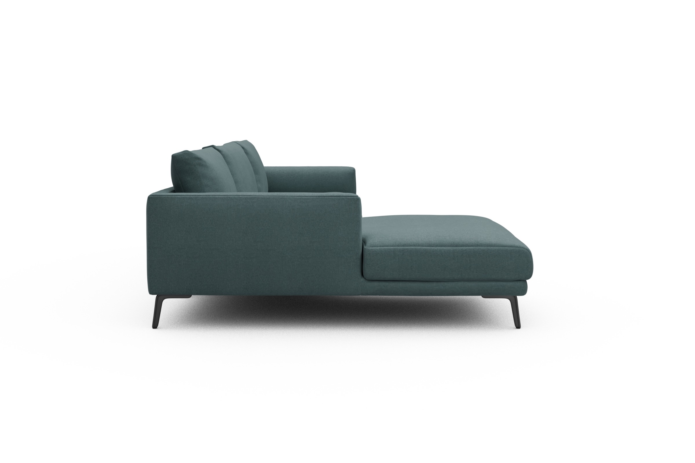 Ecksofa Karl Chaiselongue links mit 2,5-Sitzer Satya-Niagara