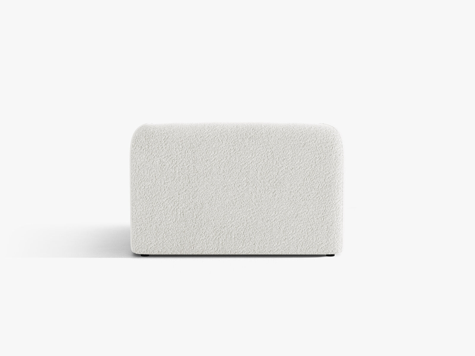 Micadoni Sessel Miley 1-Sitzer Boucle Baloo Weiß