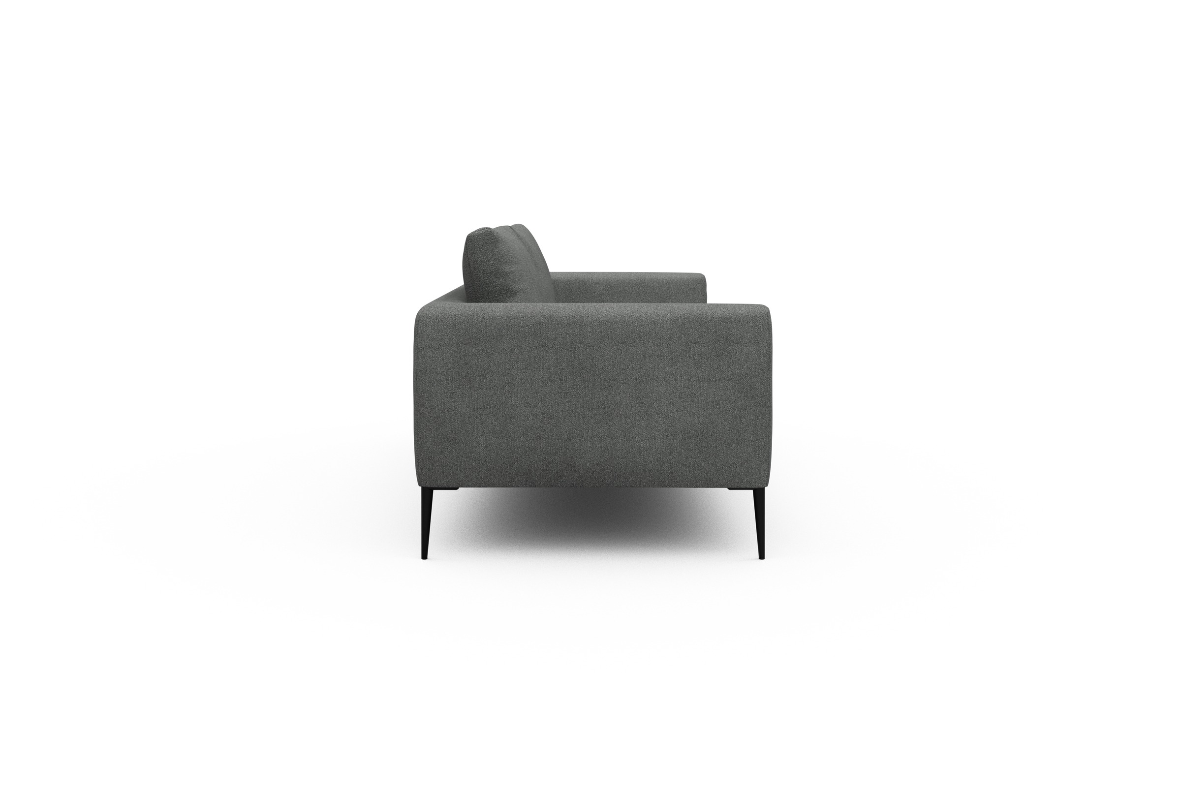 Sofa Paul 3-Sitzer Boucle-Ash-Grey