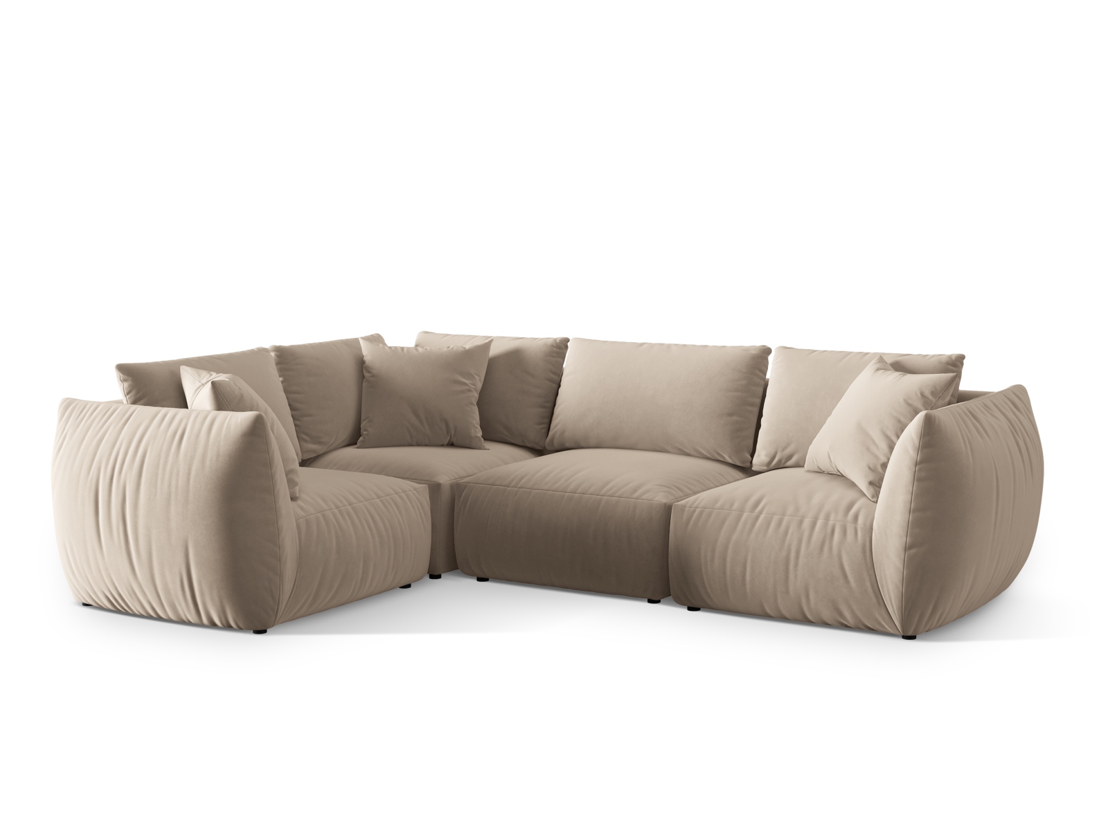 Micadoni Ecksofa Chris 4-Sitzer