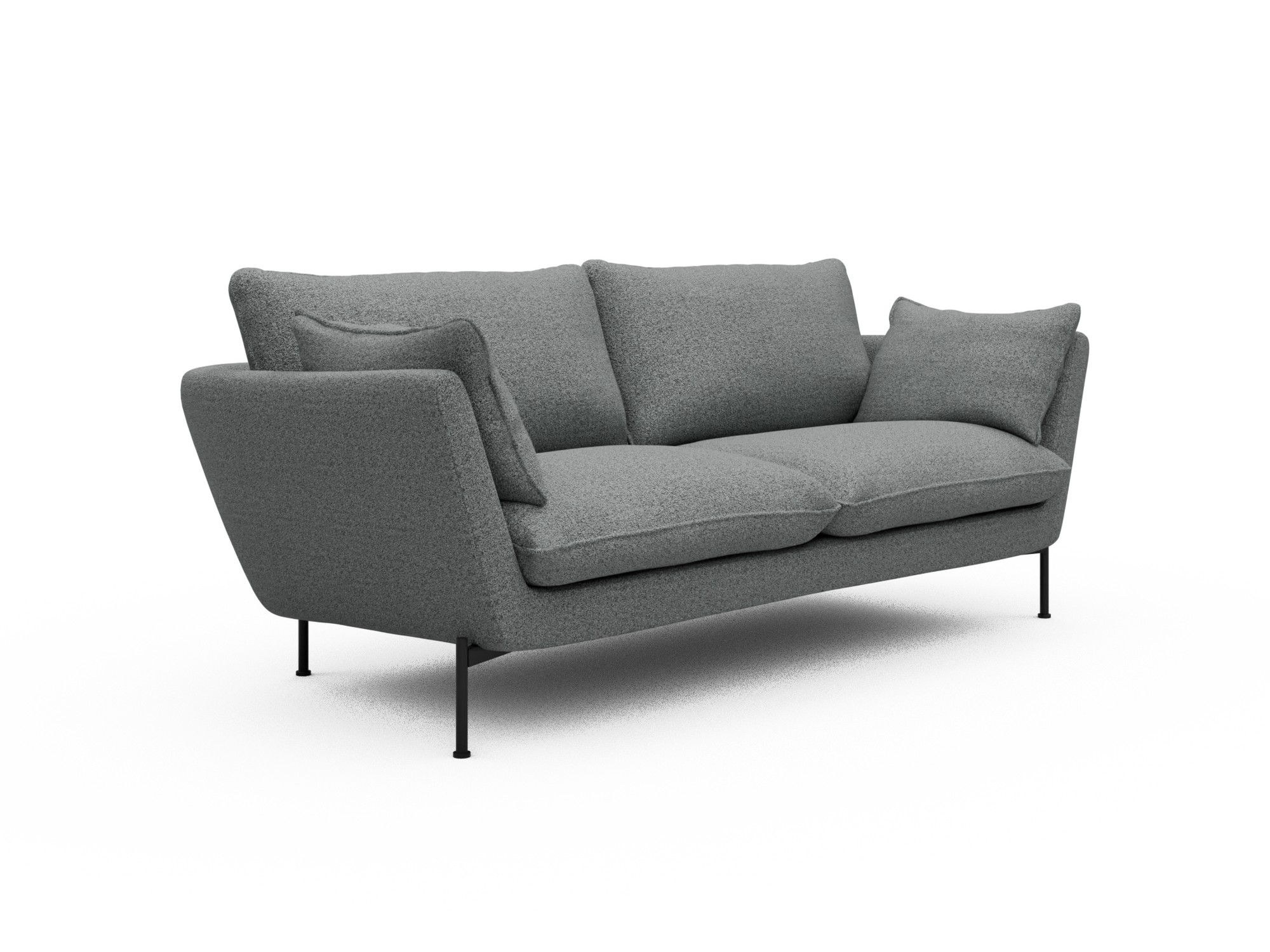 Skandi Home Sofa Anton 2-Sitzer Aivi-Gravet-Grey moebelfaktor