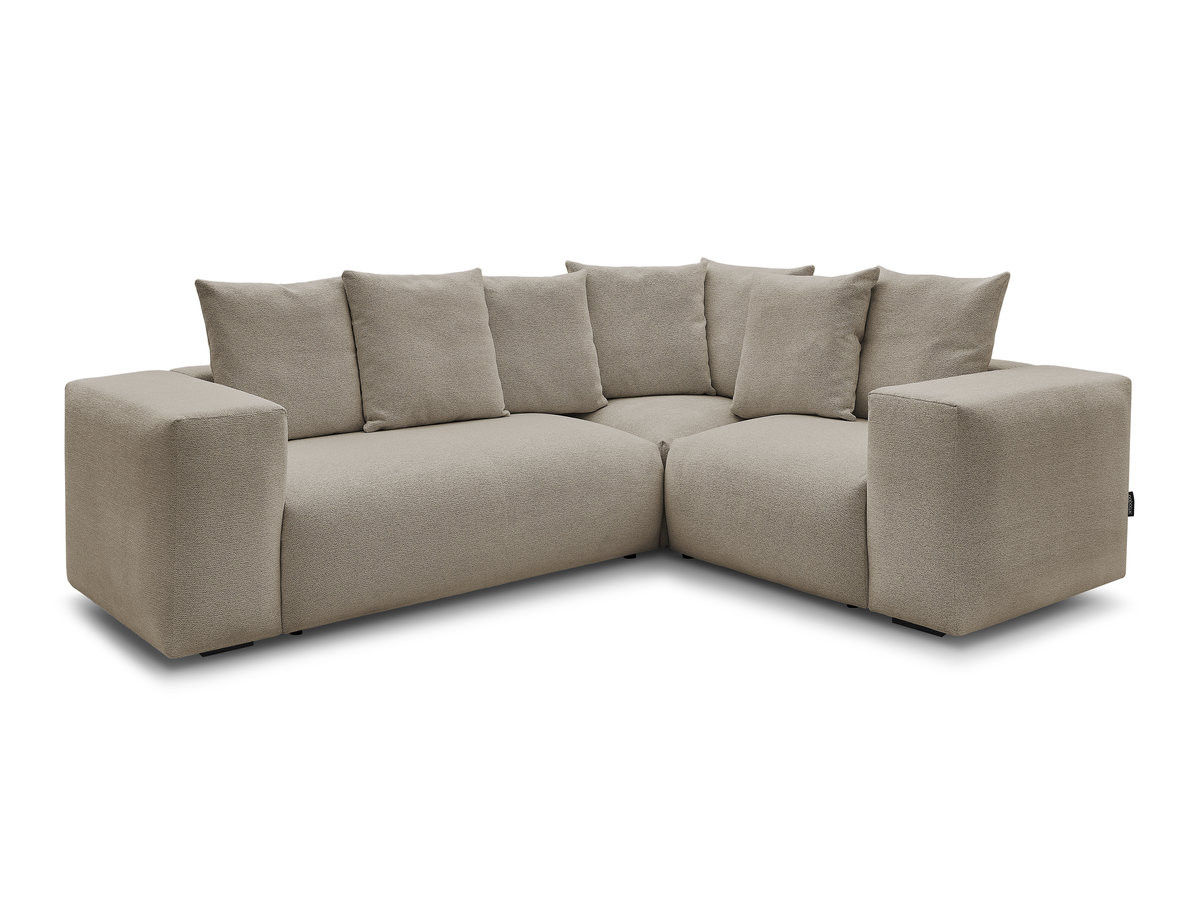 Melange-Stoff · Taupe