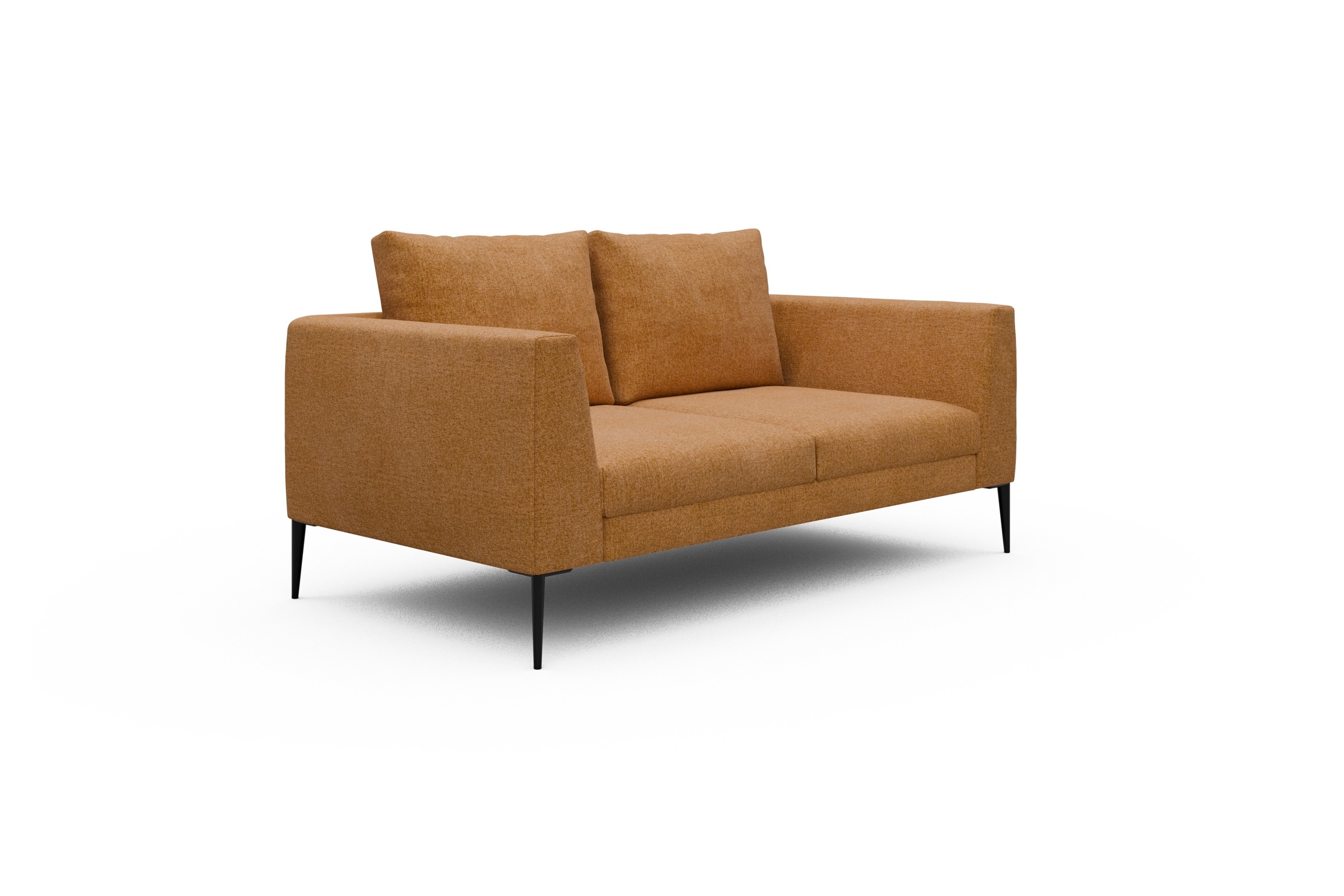 Sofa Paul 2-Sitzer Casone-Warm-Yellow