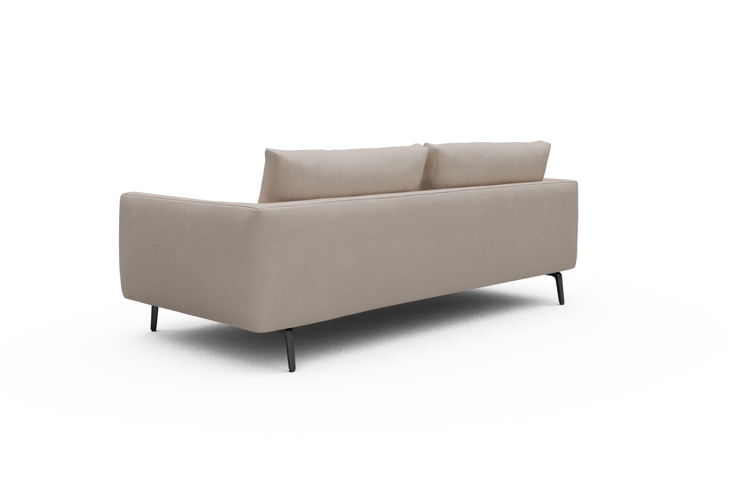 Sofa Karl 3-Sitzer Cordufine-Off-White