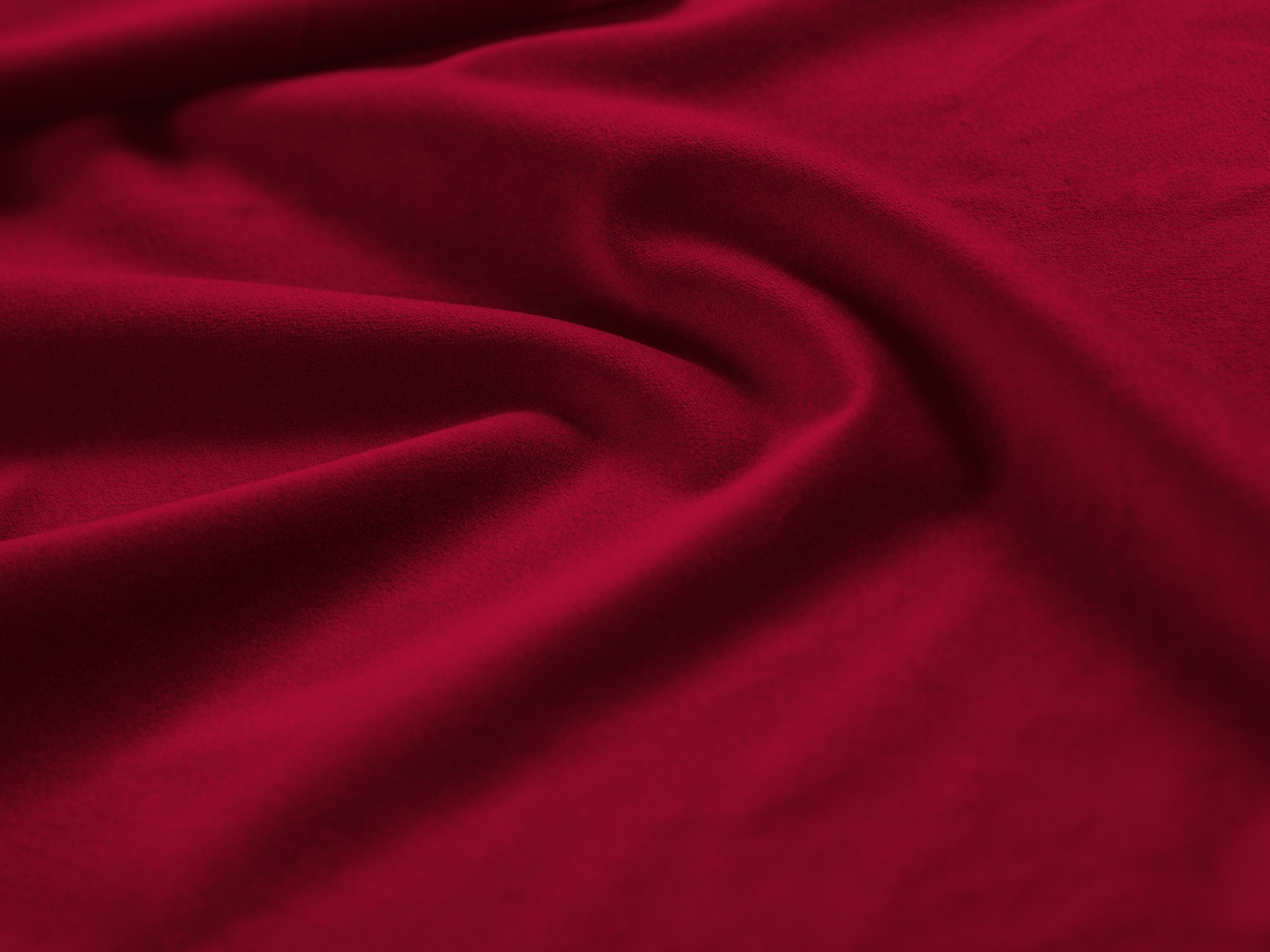 Micadoni Stauraumbett mit Kopfteil Bellis Samt Bluvel Rot 200x200