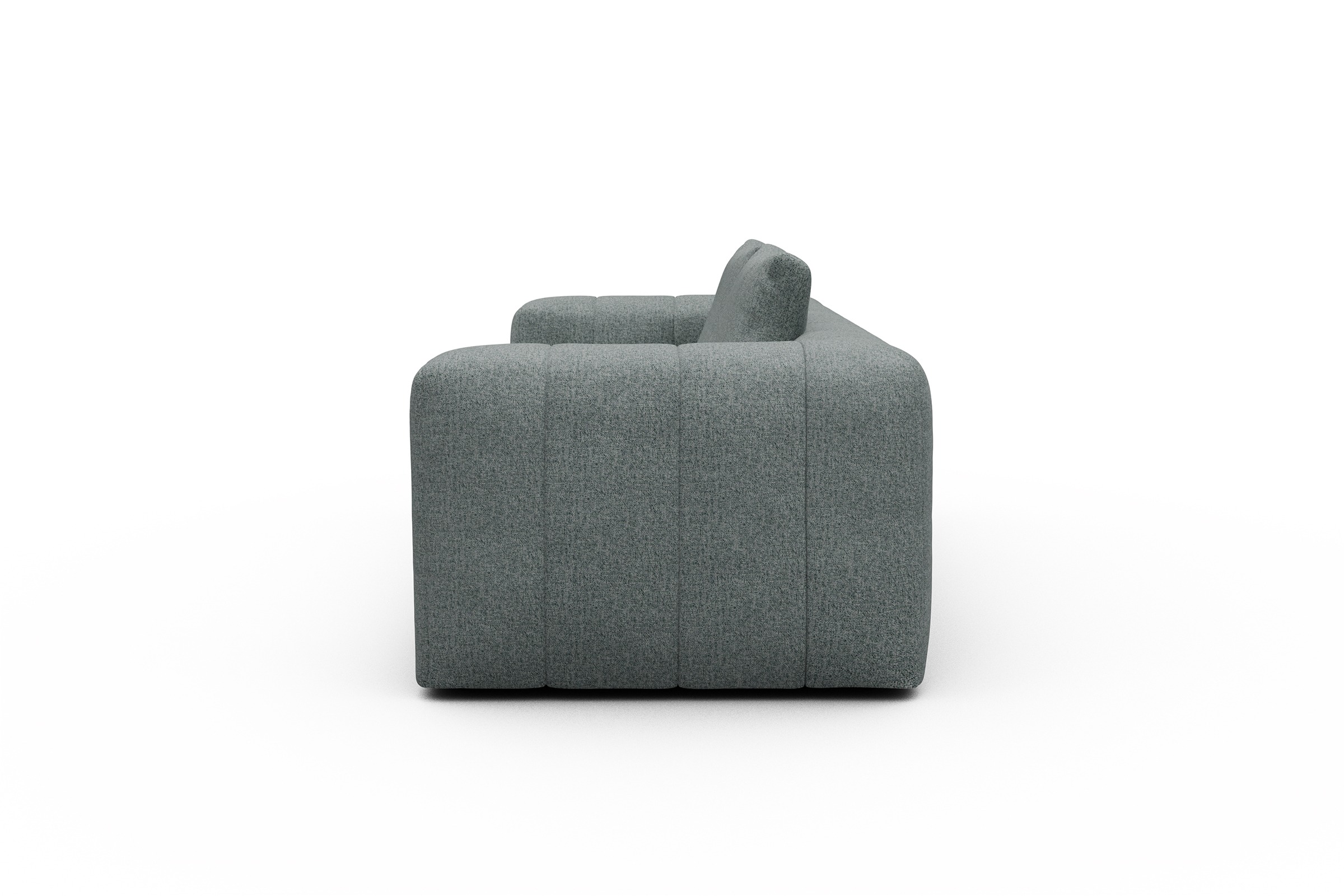 Sofa Hugo 3-Sitzer Casone-Light-Mixed-Green