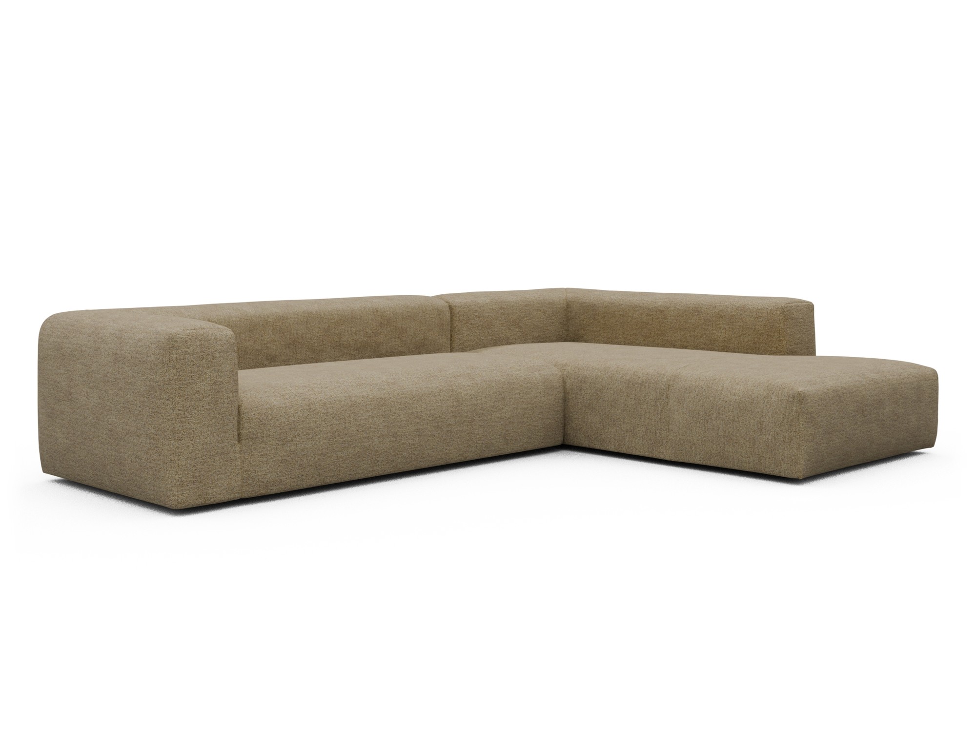 Skandi Home Ecksofa Fred Relax-Ecke rechts mit 2,5-Sitzer Carreno-Silician-Yellow moebelfaktor