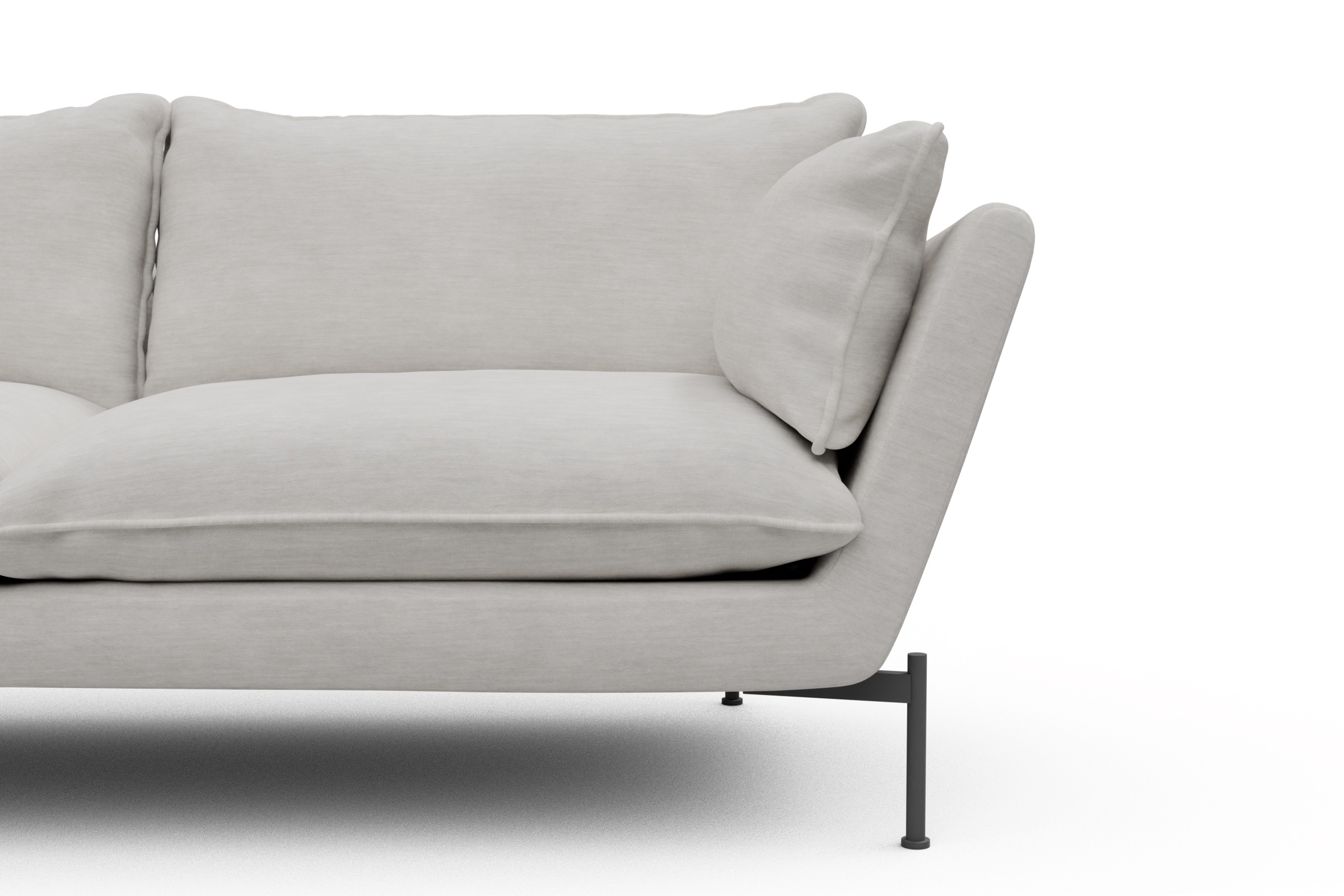 Sofa Anton PREMIUM 2-Sitzer Vivus-Dusty-Off-White