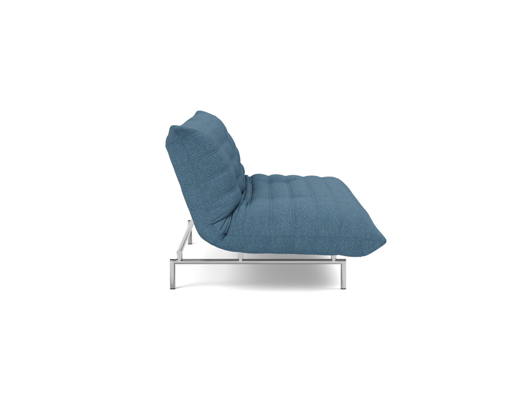 Schlafsofa Mikunjo Strukturierter Stoff Weda 302-Weda-Blue