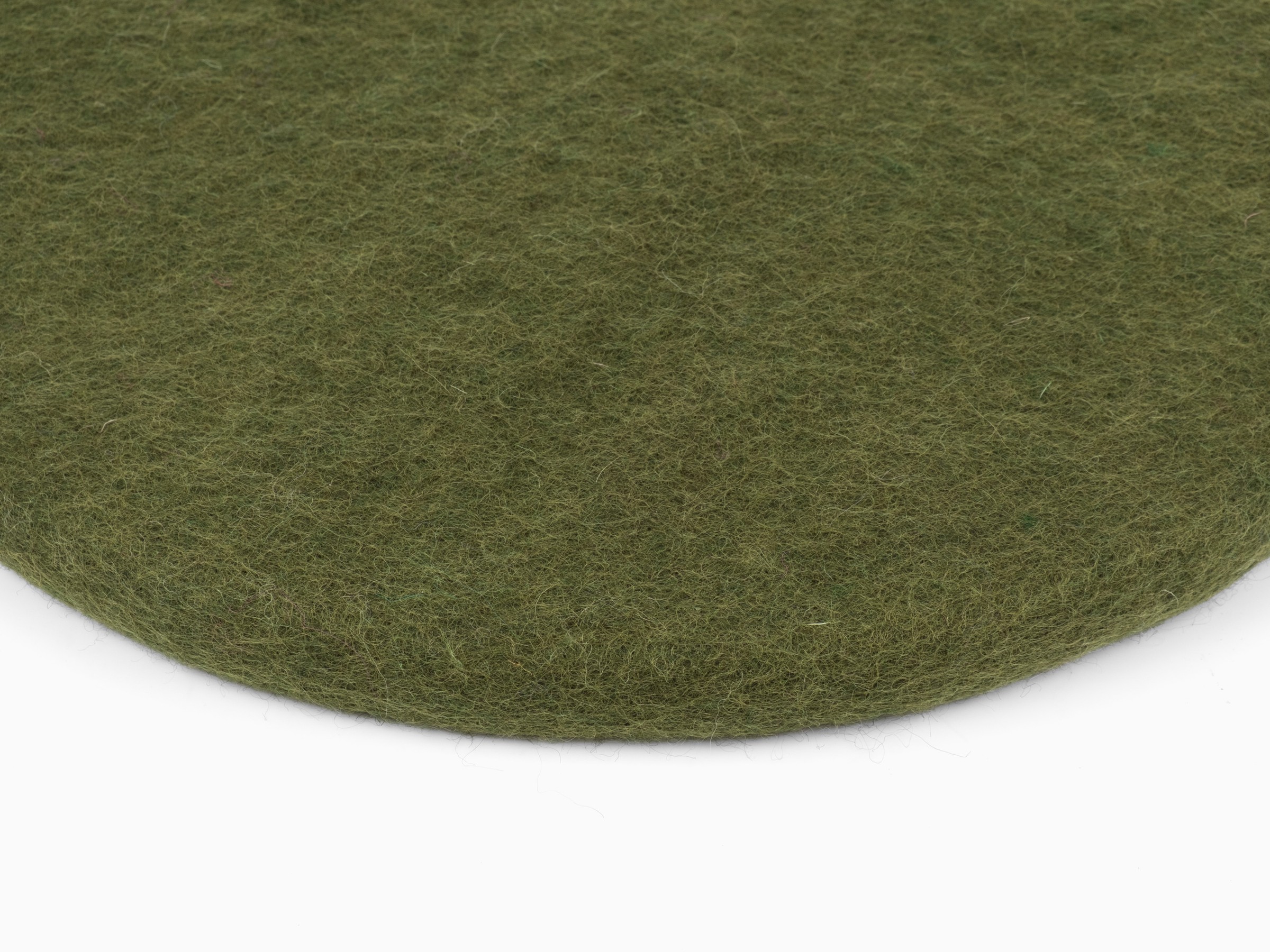 myfelt Jost Filz-Sitzauflage Tannengrün Ø 36 cm