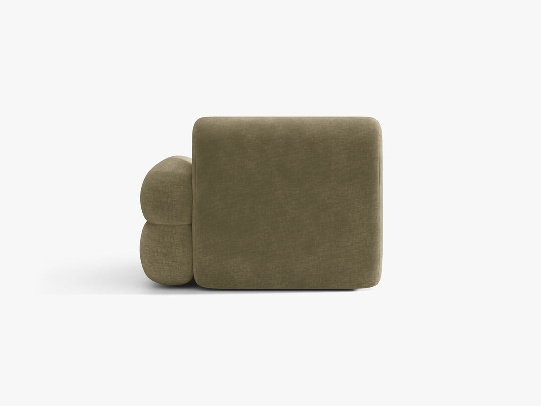 Micadoni Neo Chaiselongue Rechts Chenille Golden Hellolive