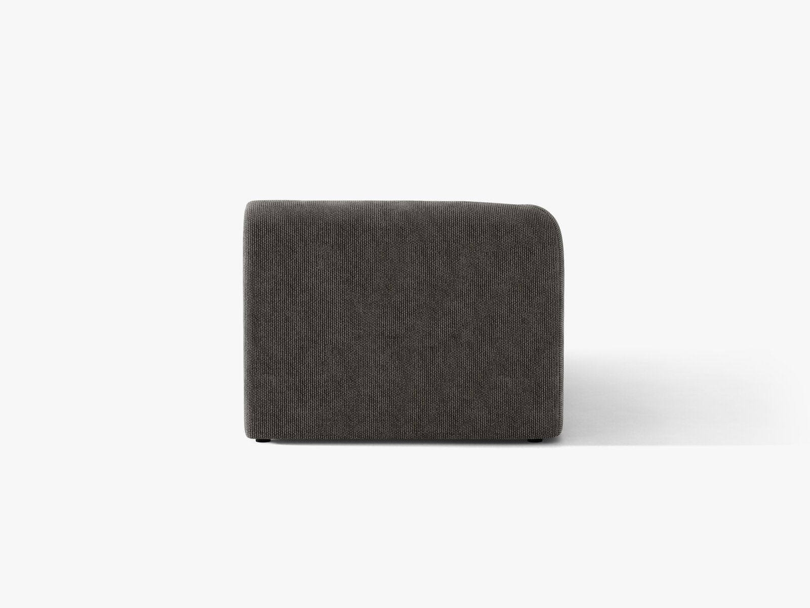 Micadoni Modul Miley 2-Sitzer Links Chenille Haga Grau