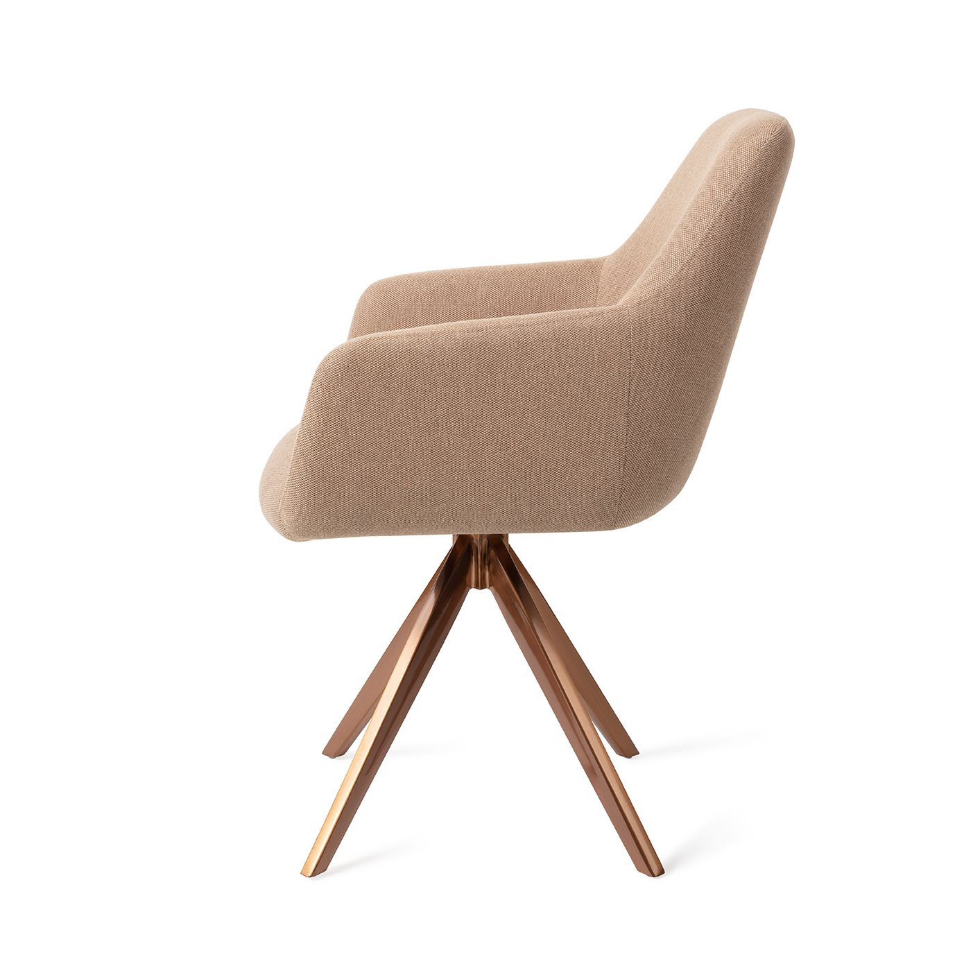 Jesper Home Esszimmerstuhl Hiroo Whisper-Wheat Turn Rosa