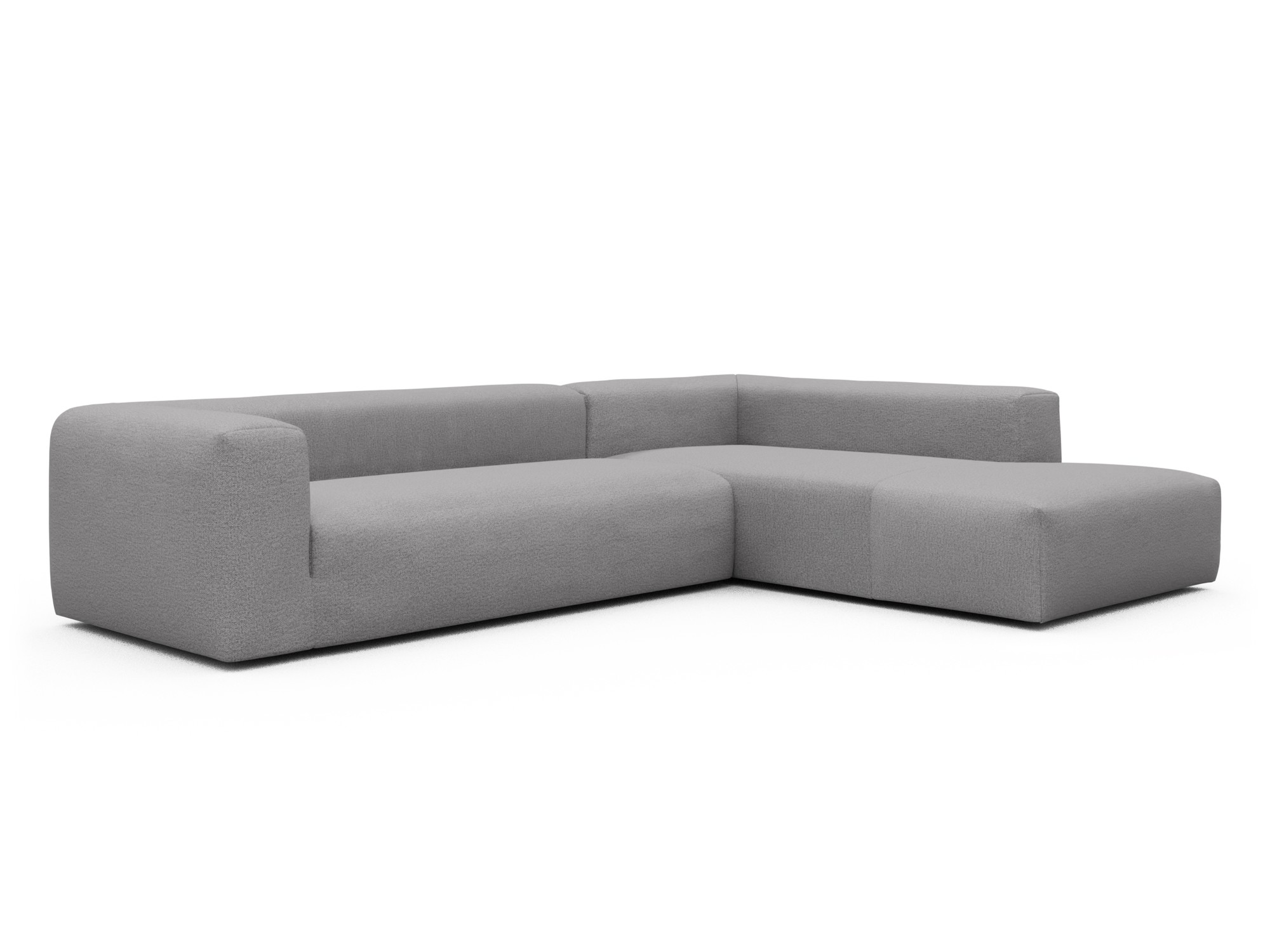 Skandi Home Ecksofa Fred Relax-Ecke rechts mit 2,5-Sitzer Sama-Grey moebelfaktor