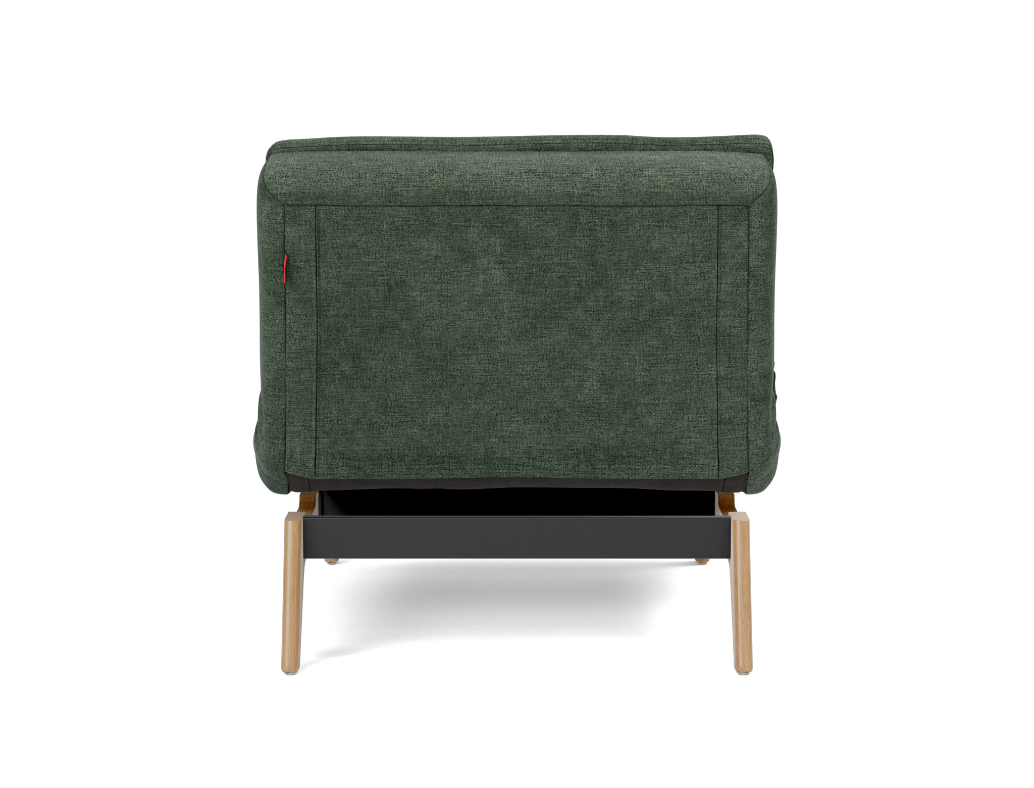 Sessel Dublexo Flachgewebe Avella 281-Pine-Green Beine Eiche