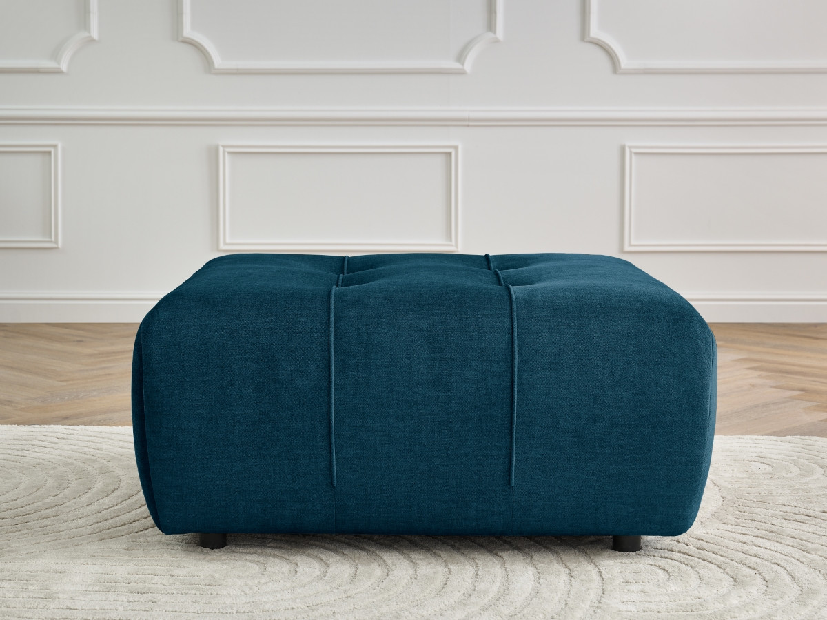 Bobochic Arsene Pouf Samt Blau