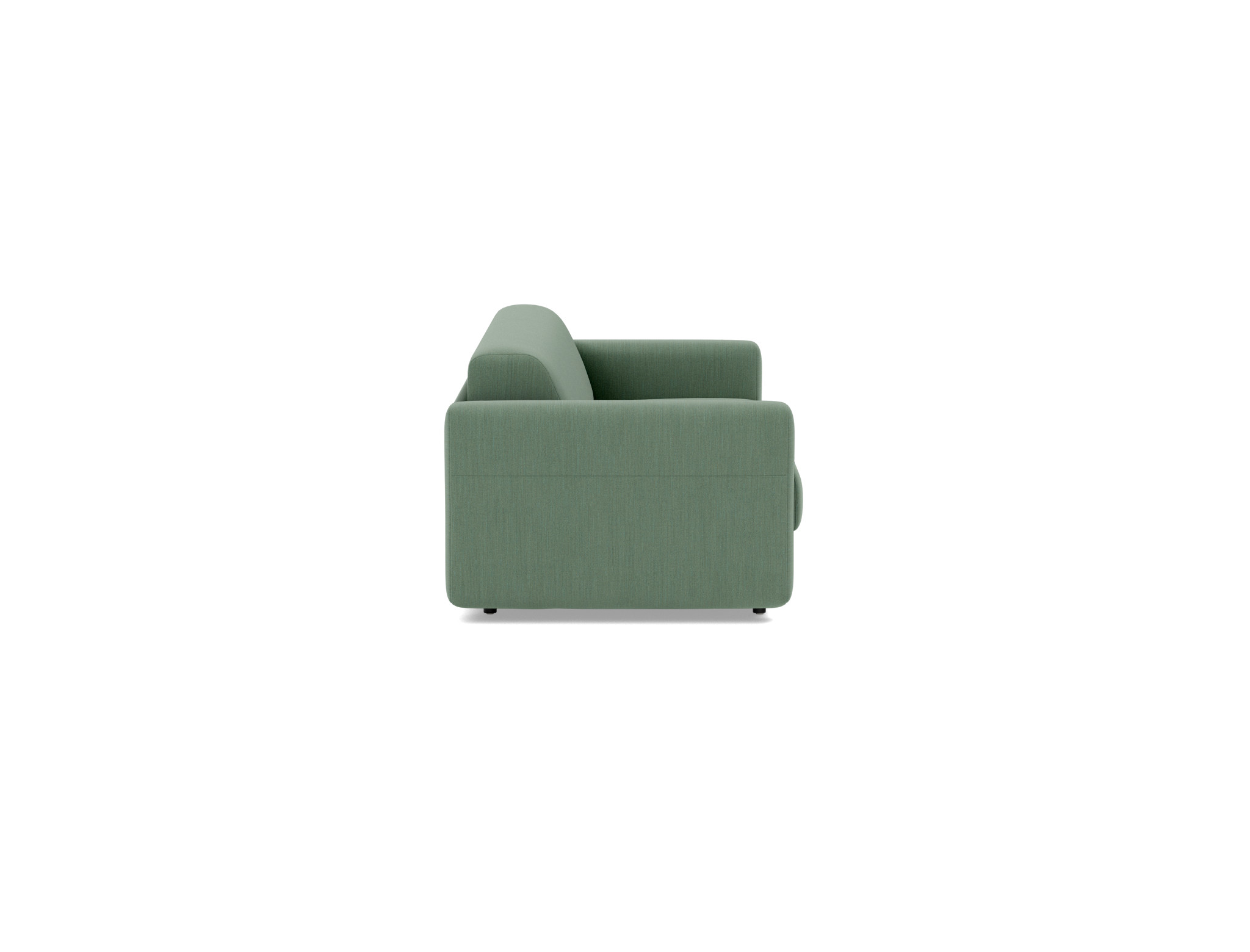 Schlafsofa Killian mit Memory-Matratze 160 Flachgewebe Elegance 518-Green