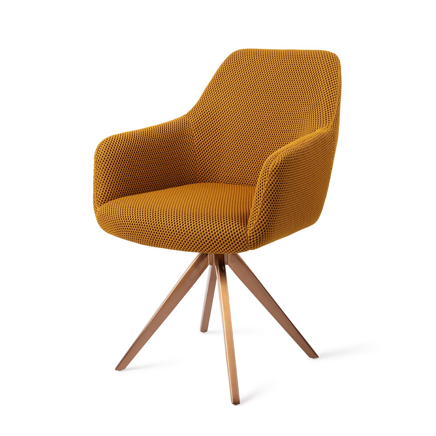 Jesper Home Esszimmerstuhl Hiroo Groovy-Garam Turn Rosa