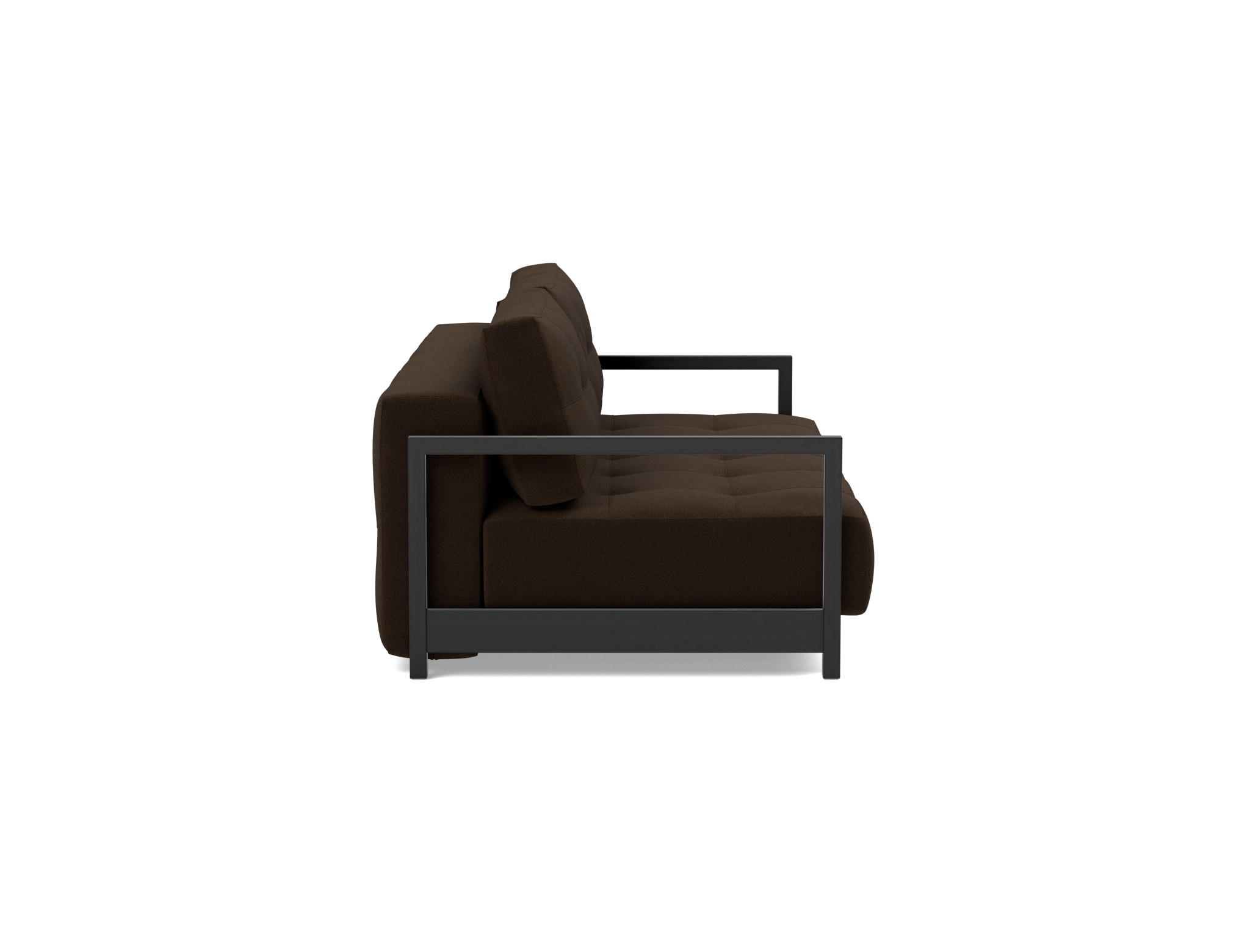 Schlafsofa Bifrost D.E.L. Strukturierter Stoff Taura 358-Chocco