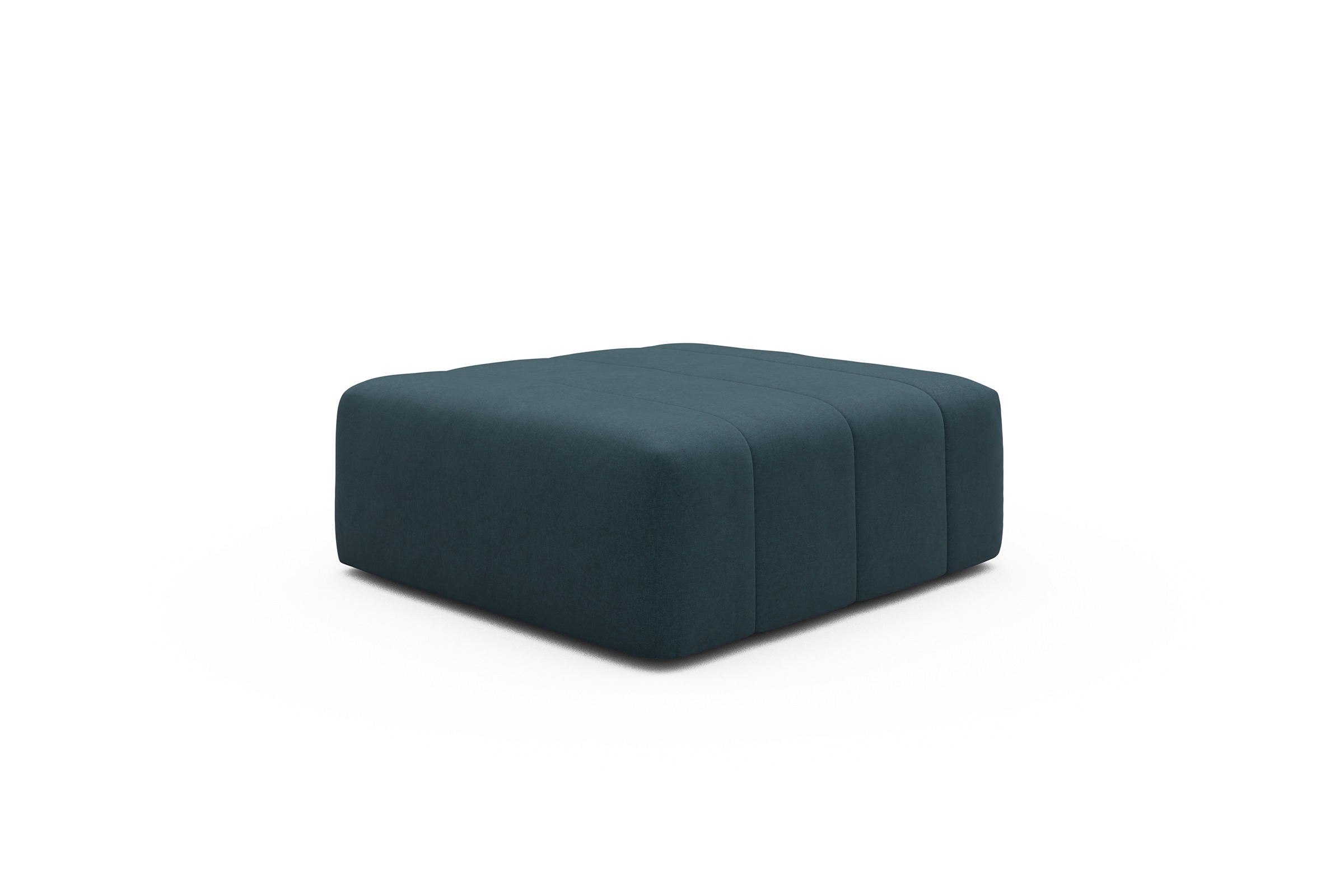 Sitzhocker Hugo Ottomane Satya-Indigo