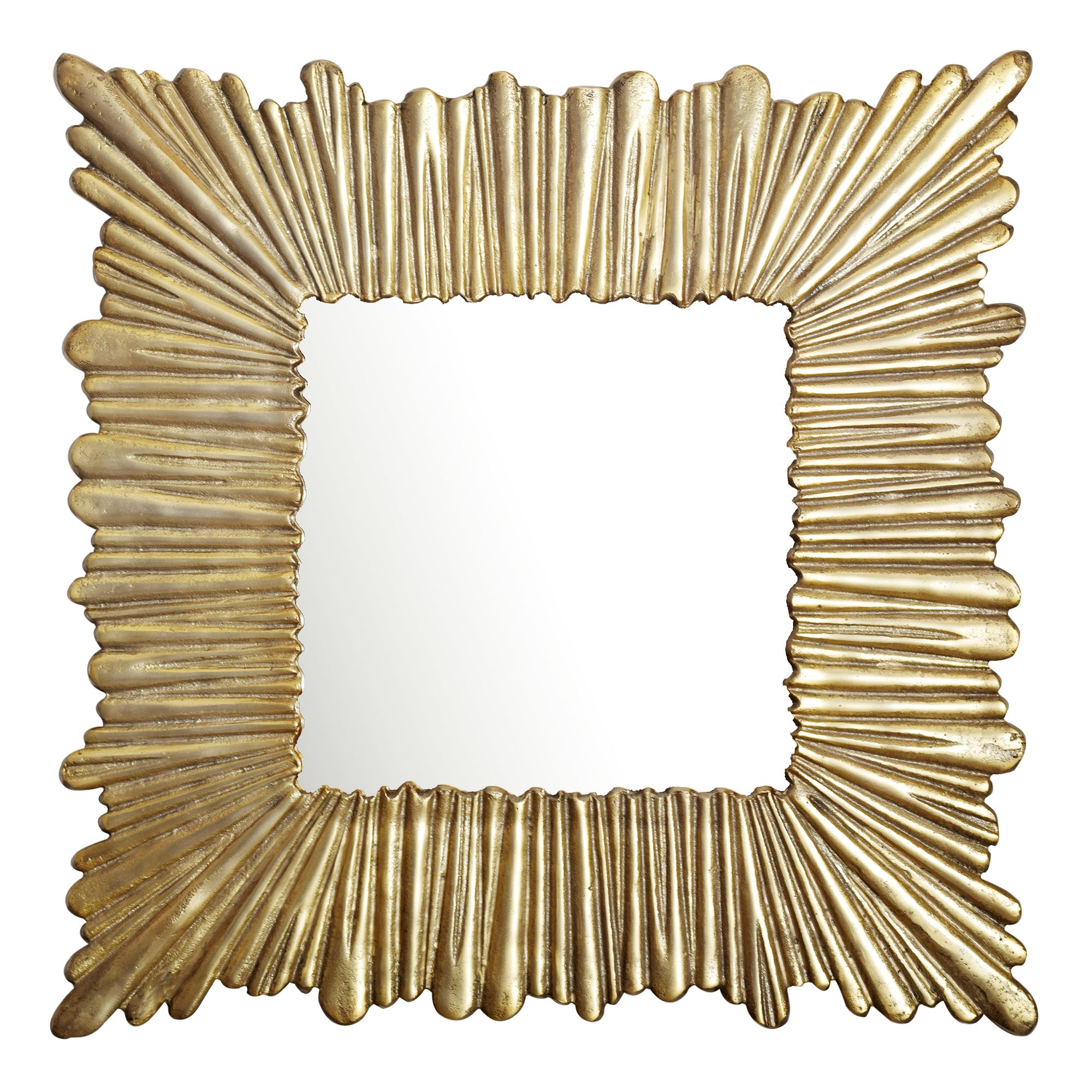 Wandspiegel Hestvika Gold 75 × 3 × 75 cm